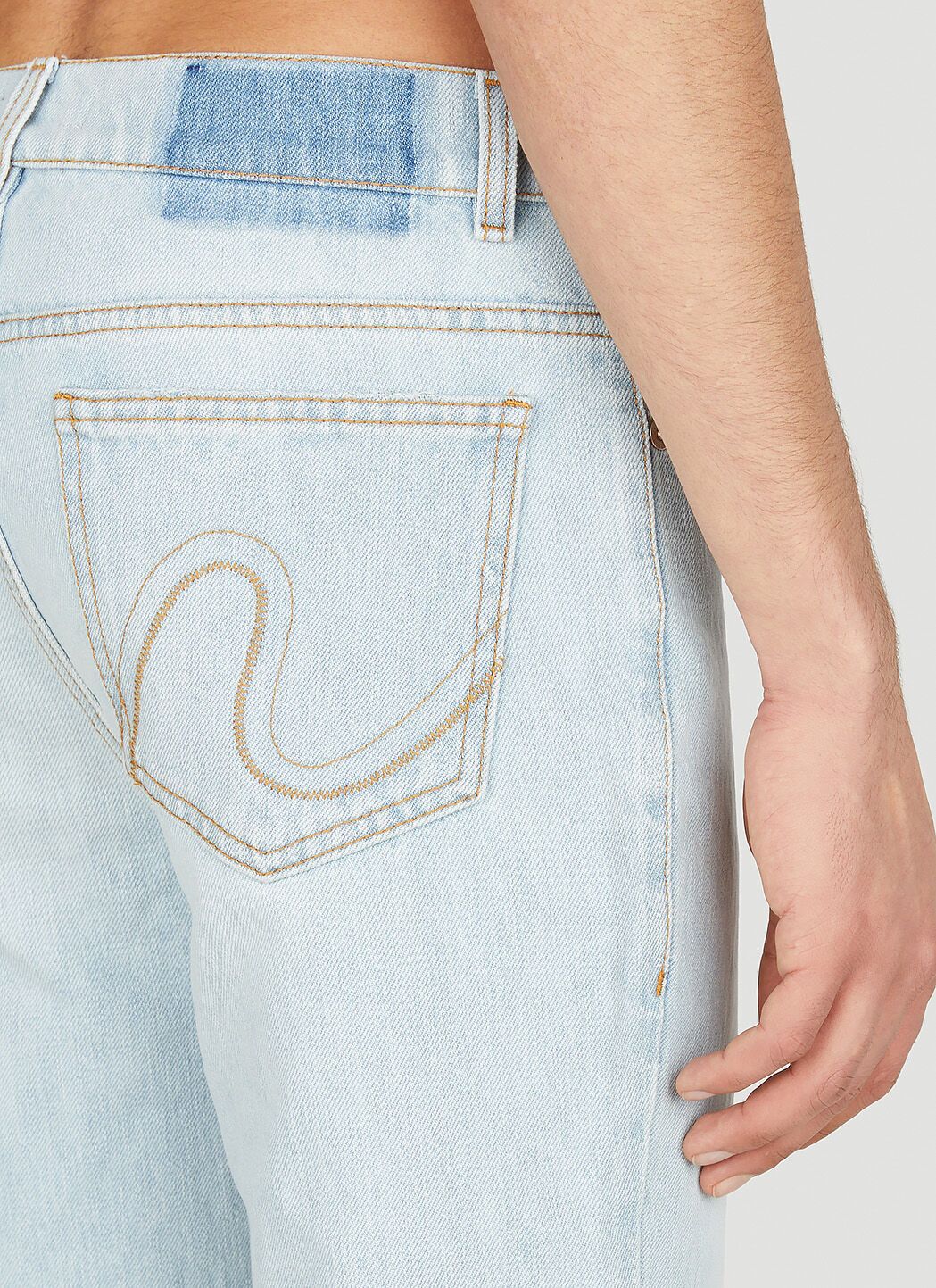 ERL o1y0125 Denim Pant in Blue Size US 32 / EU 48 - 4 Thumbnail