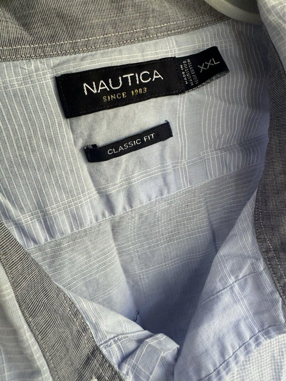 Designer mens xxl button up shirts size xxl 100% Cotton Nautica Size US XXL / EU 58 / 5 - 2 Thumbnail