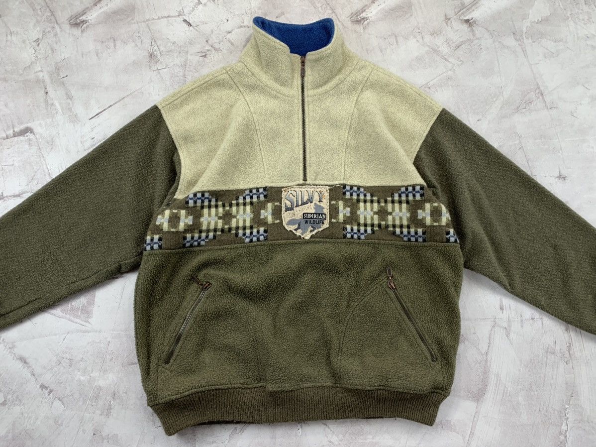 Vintage Mens vintage fleece jacket Walking Silvy Size L Size US L / EU 52-54 / 3 - 2 Thumbnail
