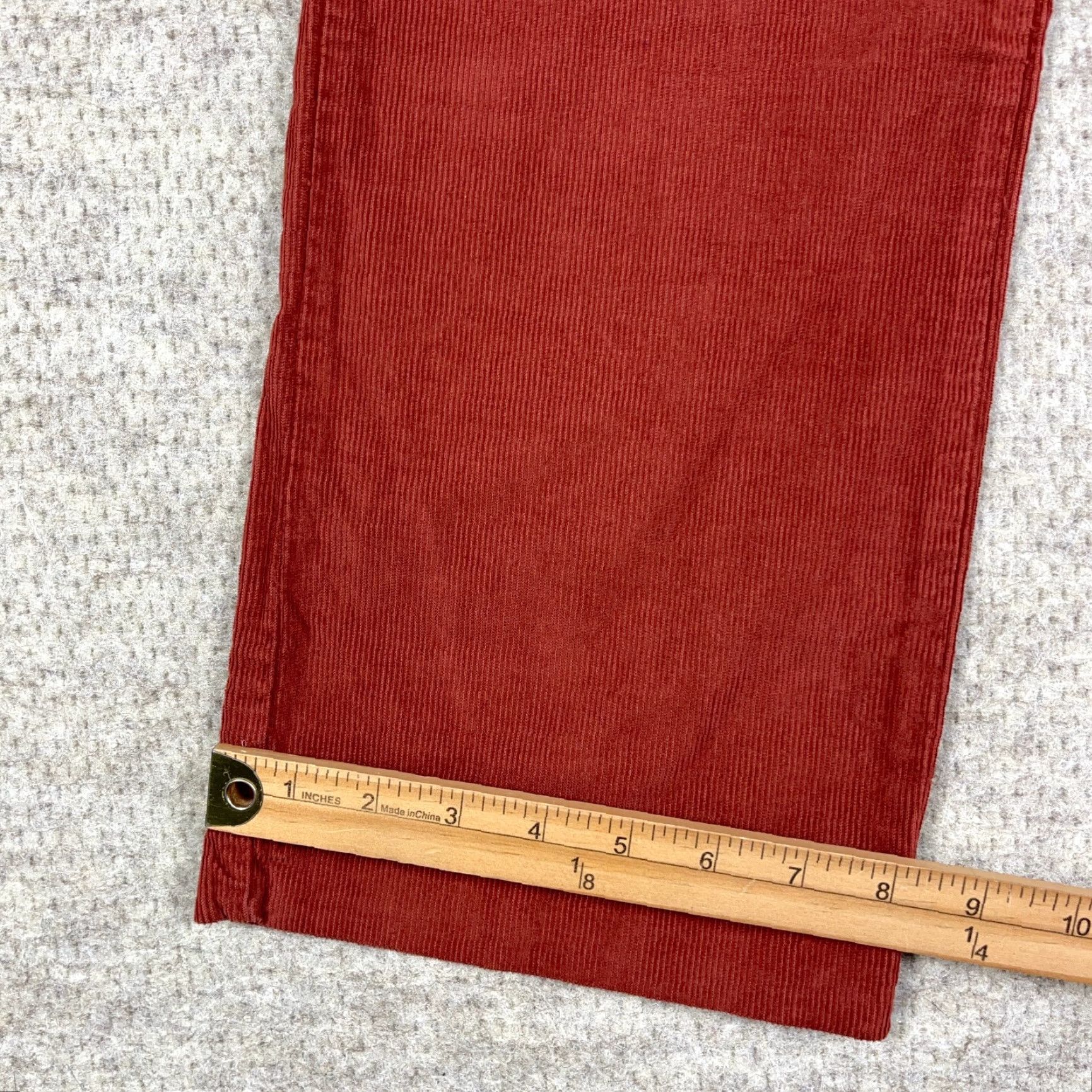 Marine Layer Marine Layer Pants Cropped Corduroy Wide-Leg 2 Red Boho Retro 80s Hippie Beach Nature Womens Size 26" / US 2 / IT 38 - 7 Thumbnail