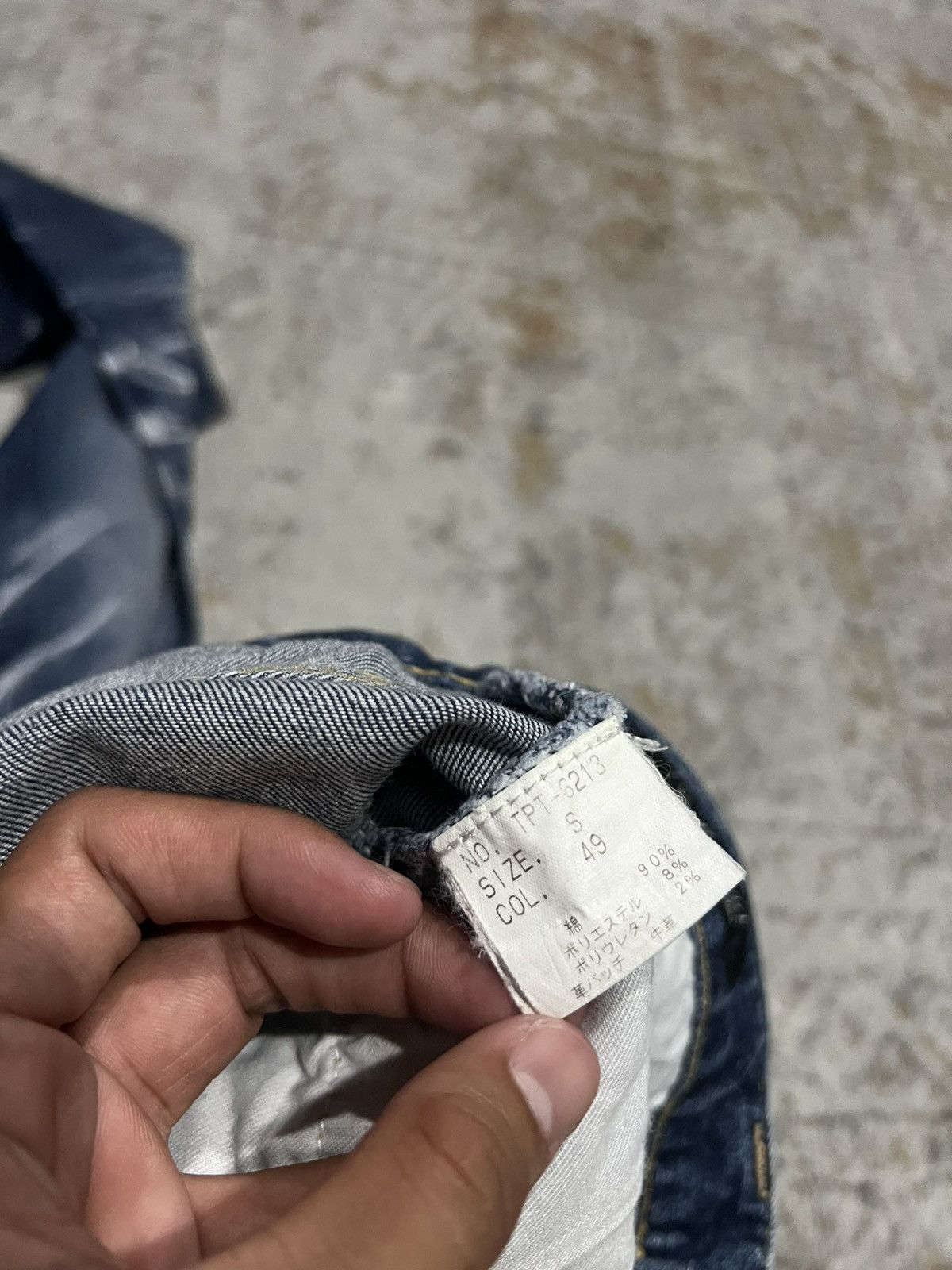 If Six Was Nine × Le Grande Bleu (L.G.B.) × Tornado Mart Tornado Mart Wishkered Denim Size US 29 - 8 Thumbnail