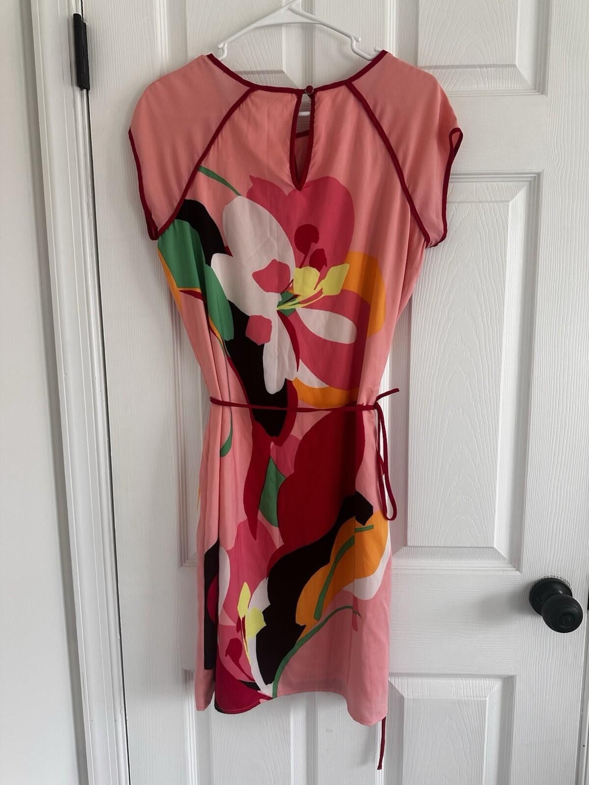 Other New York and Company Pink Floral Midi Dress Spring Size S Size S / US 4 / IT 40 - 2 Thumbnail