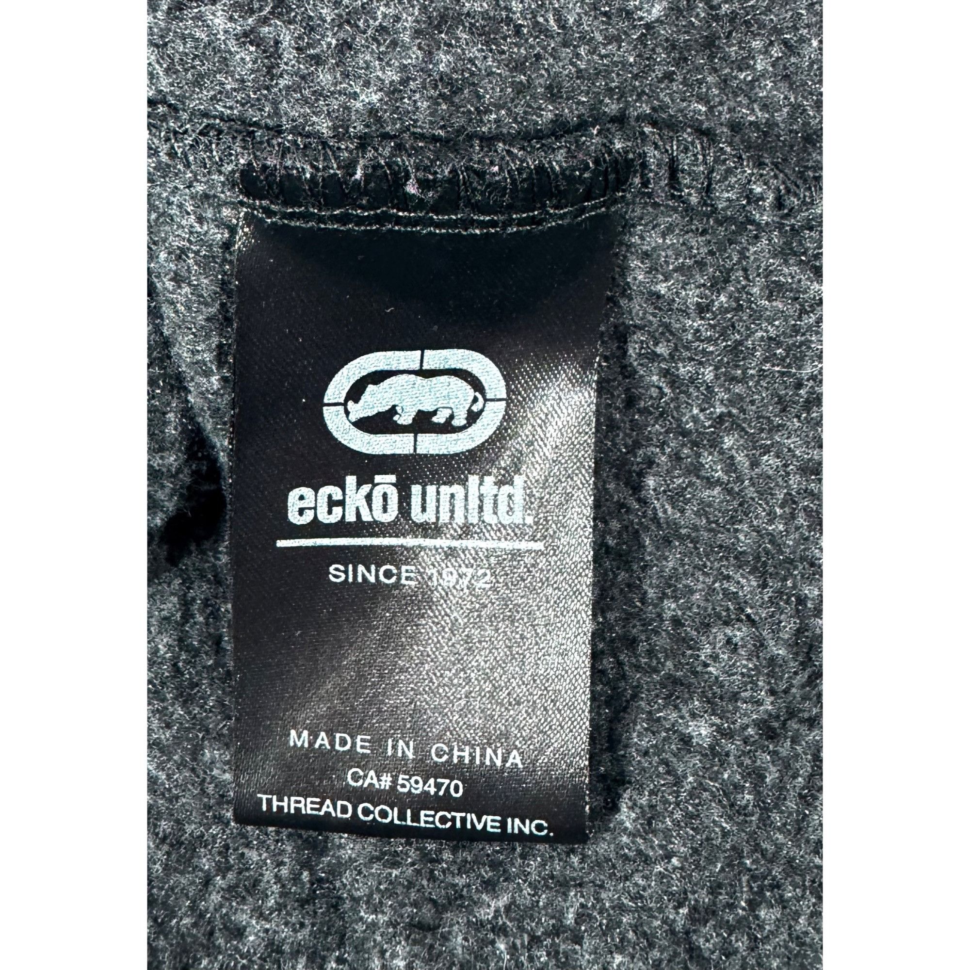 Ecko Unltd. Ecko Unltd Rhino Hoodie Sweatshirt M Black Street Wear Hip H Size US M / EU 48-50 / 2 - 5 Thumbnail
