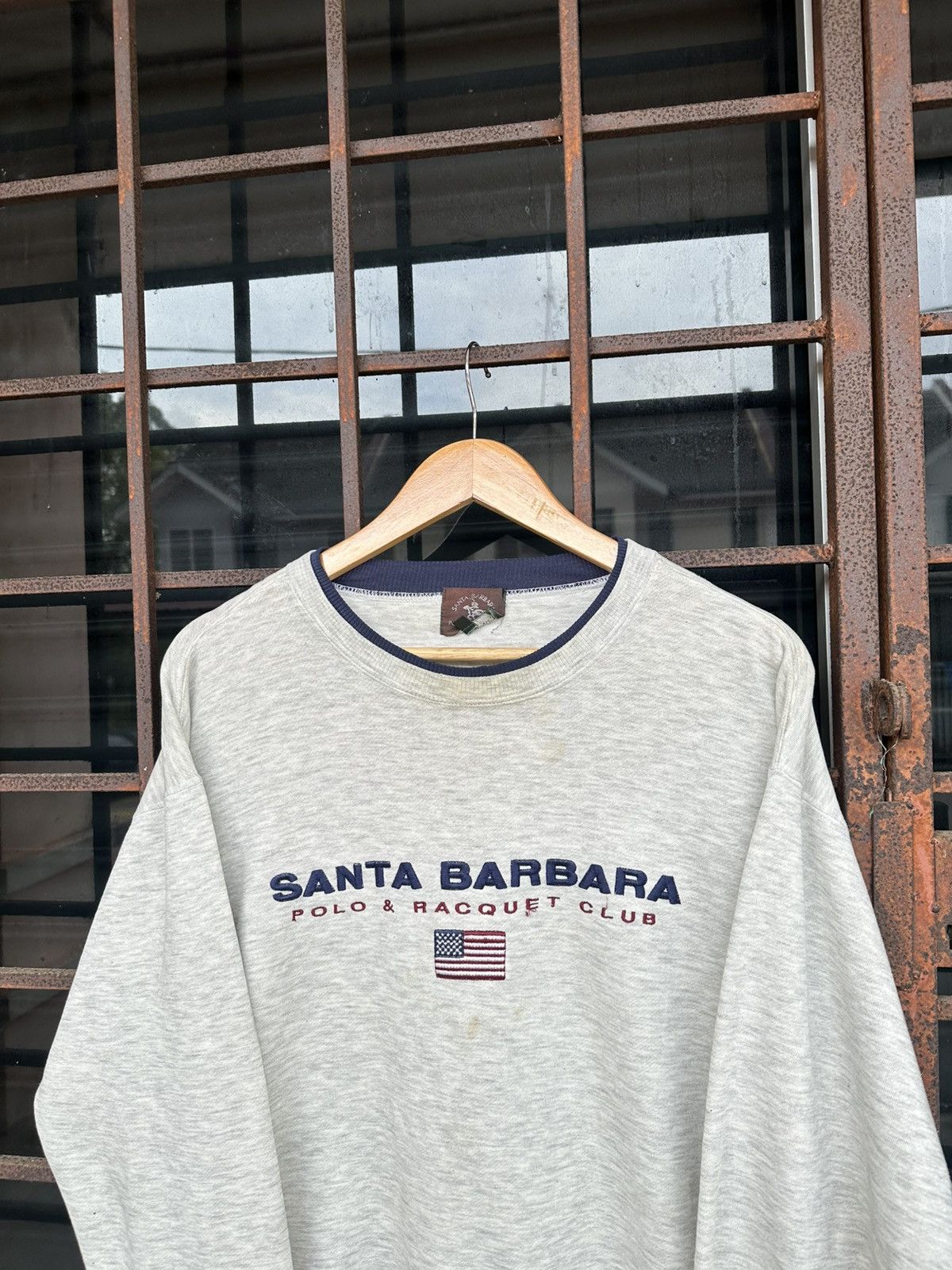 Vintage 👹Santa Barbara Embroidery Crewneck Size US M / EU 48-50 / 2 - 4 Thumbnail