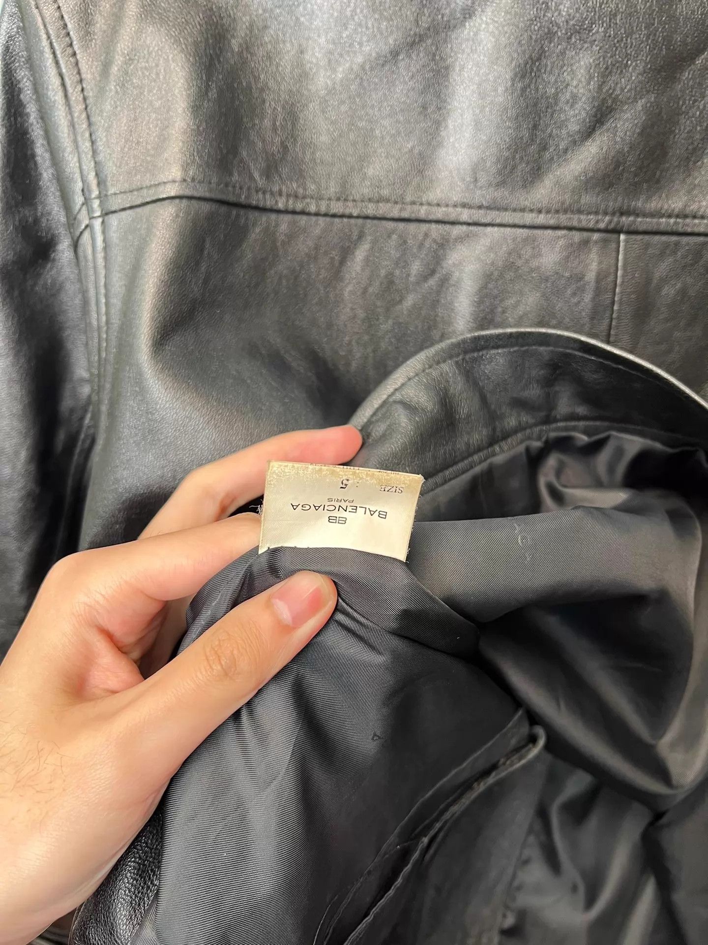 Balenciaga Balenciaga Vintage Lambskin Biker Jacket Orange S5 Size XXL / US 16-18 / IT 52-54 - 7 Thumbnail