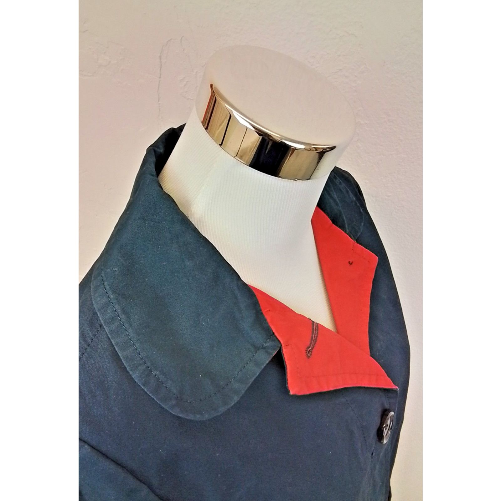 Coach Coach Trench Jacket Women's M Blue/Red #J3065 Size M / US 6-8 / IT 42-44 - 5 Thumbnail