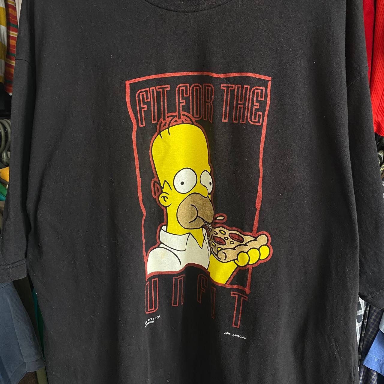 Cartoon Network × The Simpsons × Vintage Vintage The Simpsons 1998 Matt Groening Big Logo cartoon tee Size US XL / EU 56 / 4 - 2 Thumbnail