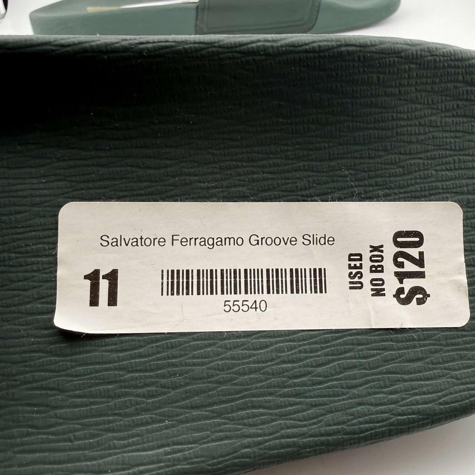 Salvatore Ferragamo Salvatore Ferragamo Groove Slide 11 Used No Box Size US 11 / EU 44 - 8 Thumbnail