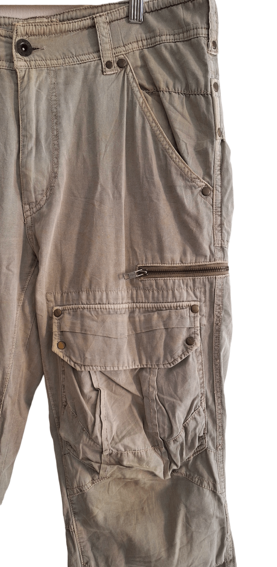 Avirex Vintage Avirex Flight Garment Tactical Cargo Pants Size US 36 / EU 52 - 3 Thumbnail