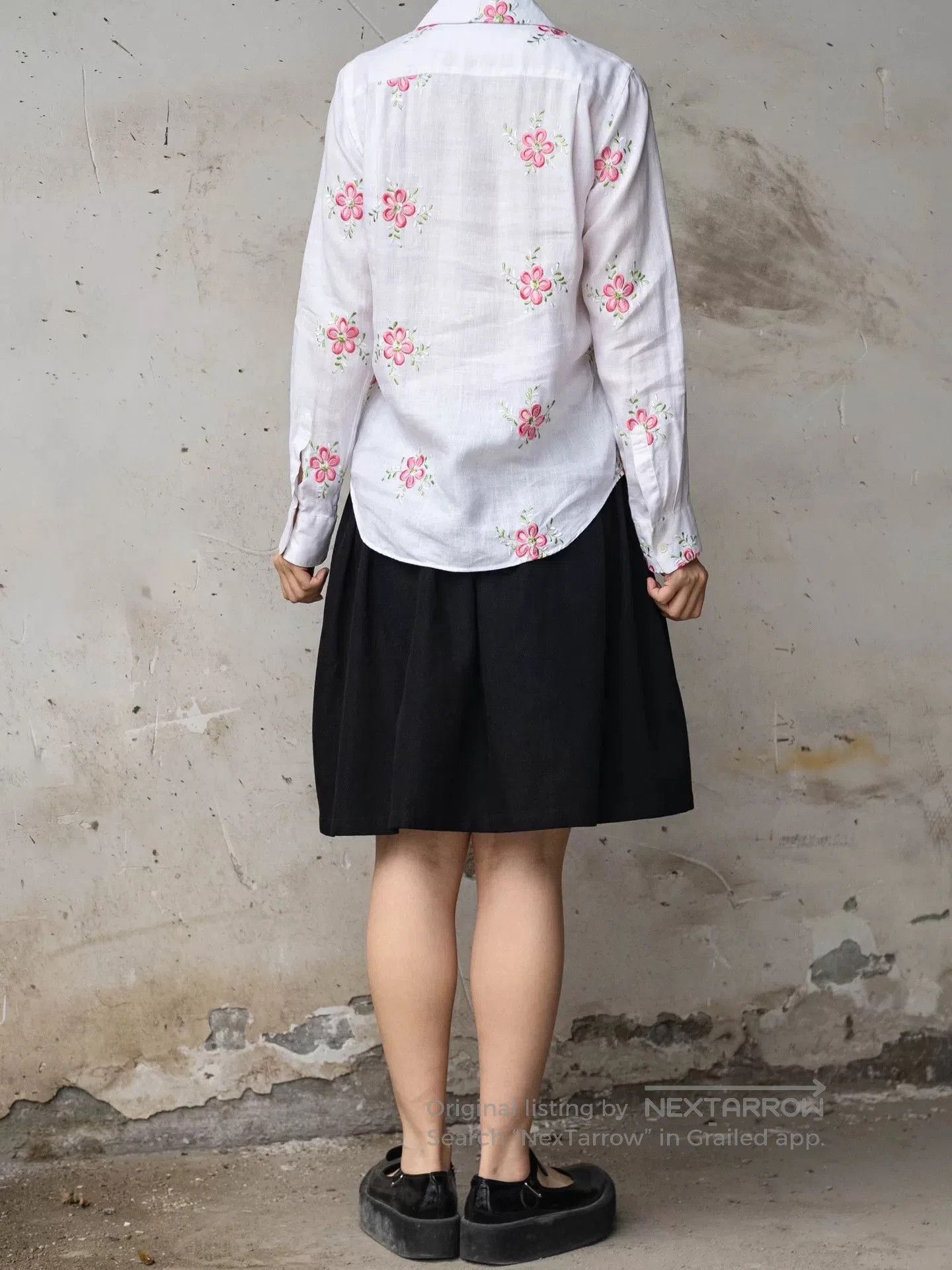 Junya Watanabe junya watanabe floral embroidery shirt. Size US M / EU 48-50 / 2 - 4 Thumbnail