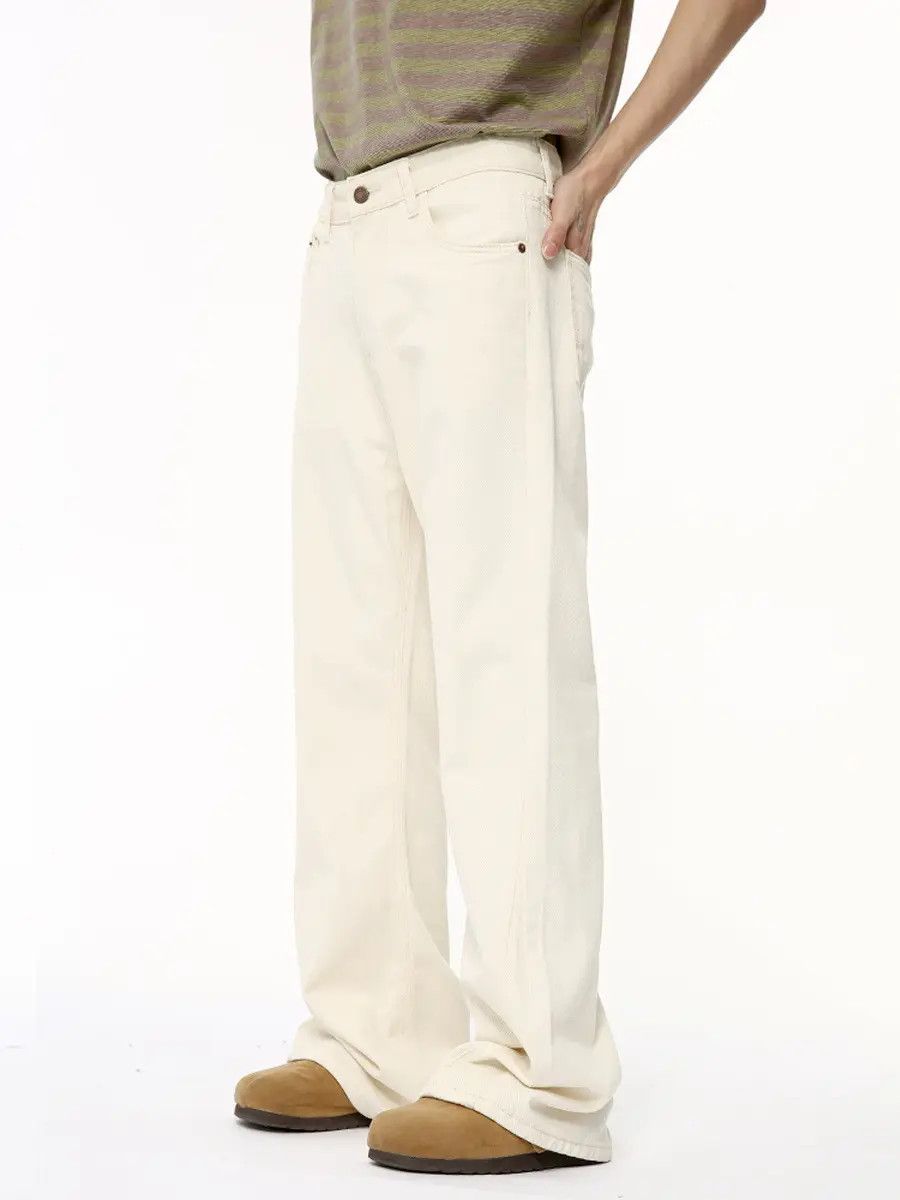 Japanese Brand Retro loose micro flared casual jeans Size US 32 / EU 48 - 3 Thumbnail