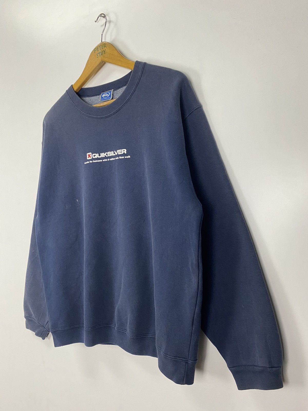 Quiksilver × Vintage Vintage Quiksilver big logo sweatshirt Size US L / EU 52-54 / 3 - 4 Thumbnail