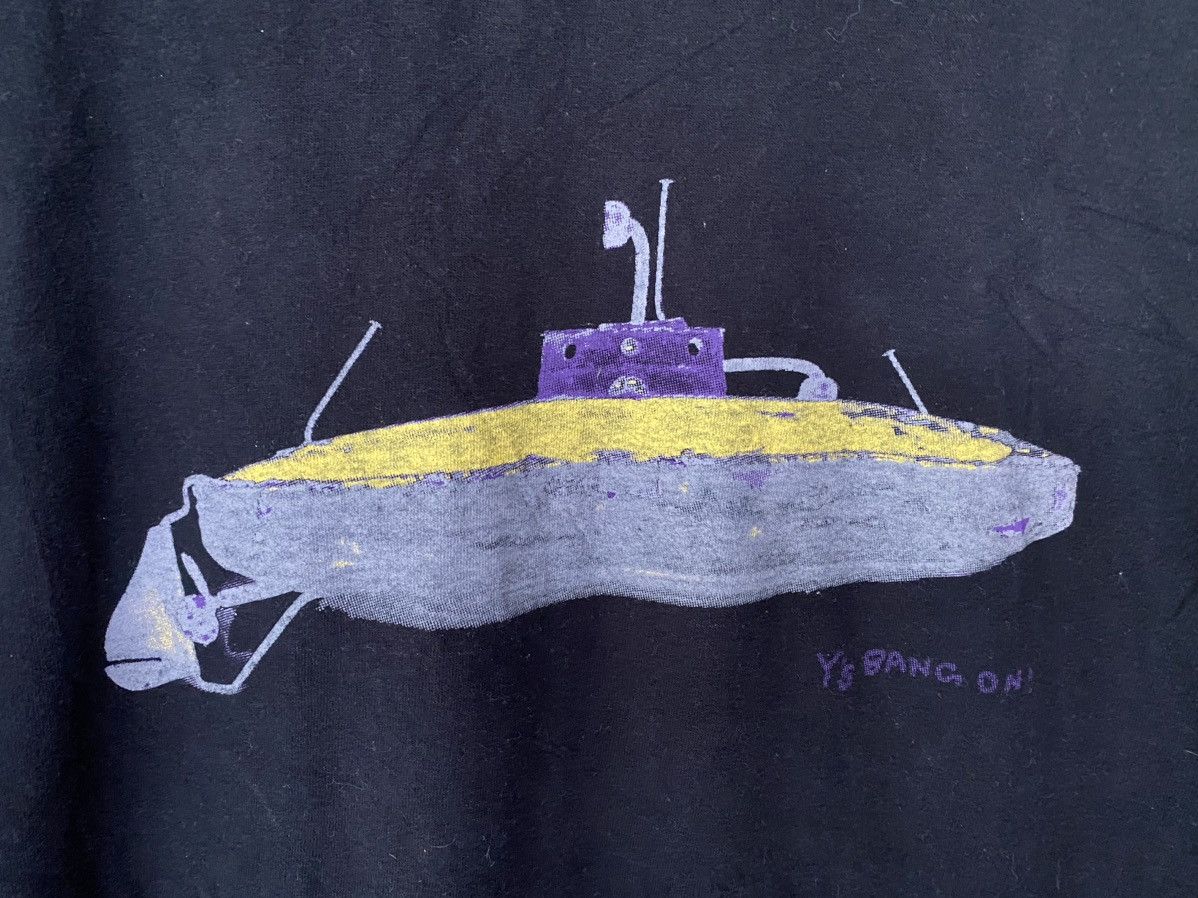 Y's for Men Y's Submarine purple tee Size US M / EU 48-50 / 2 - 4 Thumbnail