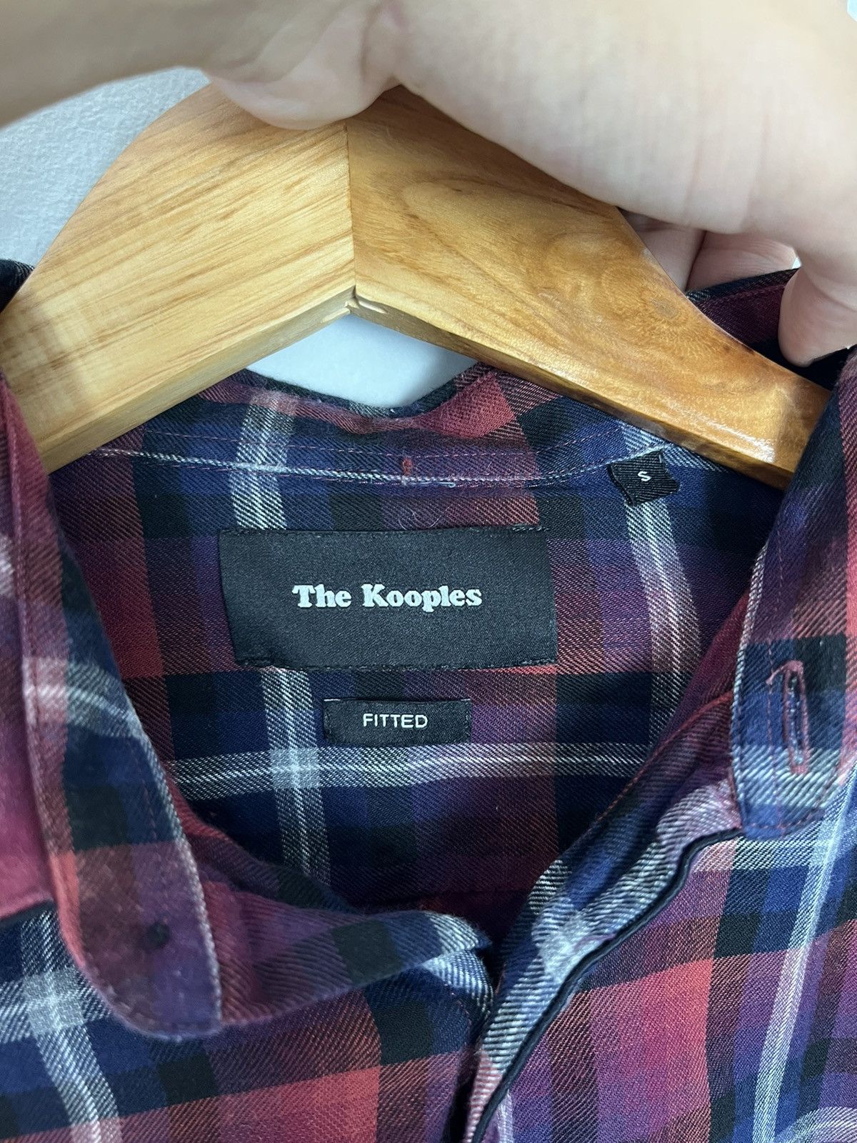 The Kooples The Kooples Plaid Cotton Long Sleeve Shirt Size US S / EU 44-46 / 1 - 8 Thumbnail