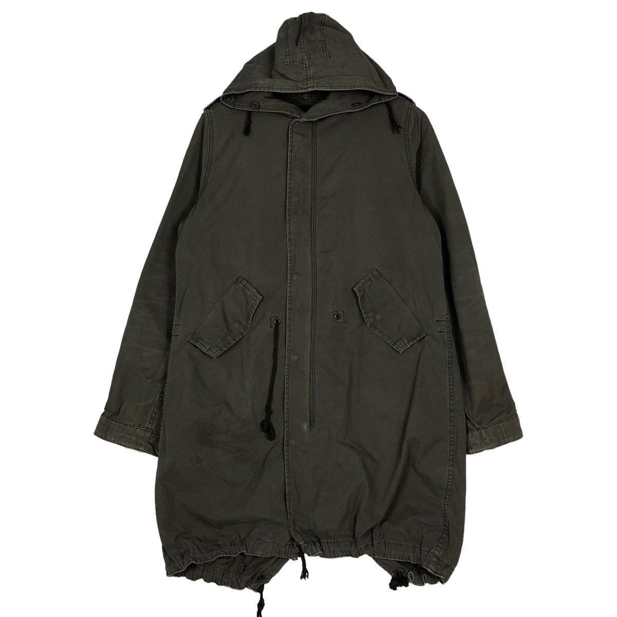 🔥VINTAGE PARKA JACKET ALPHA INDUSTRIES MINK FUR BLANKET USA