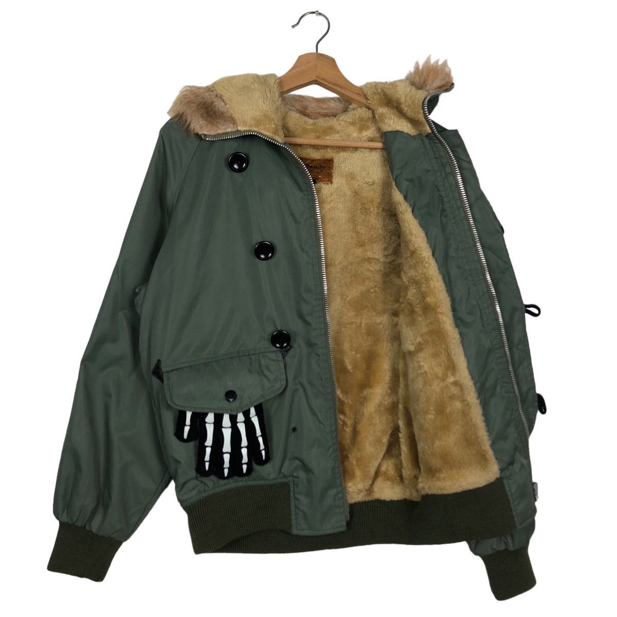 Vintage 🔥90’s Riot Riot Bomber Jacket Mc Dandy Buzz Ricksons Toyo Size US L / EU 52-54 / 3 - 11 Thumbnail