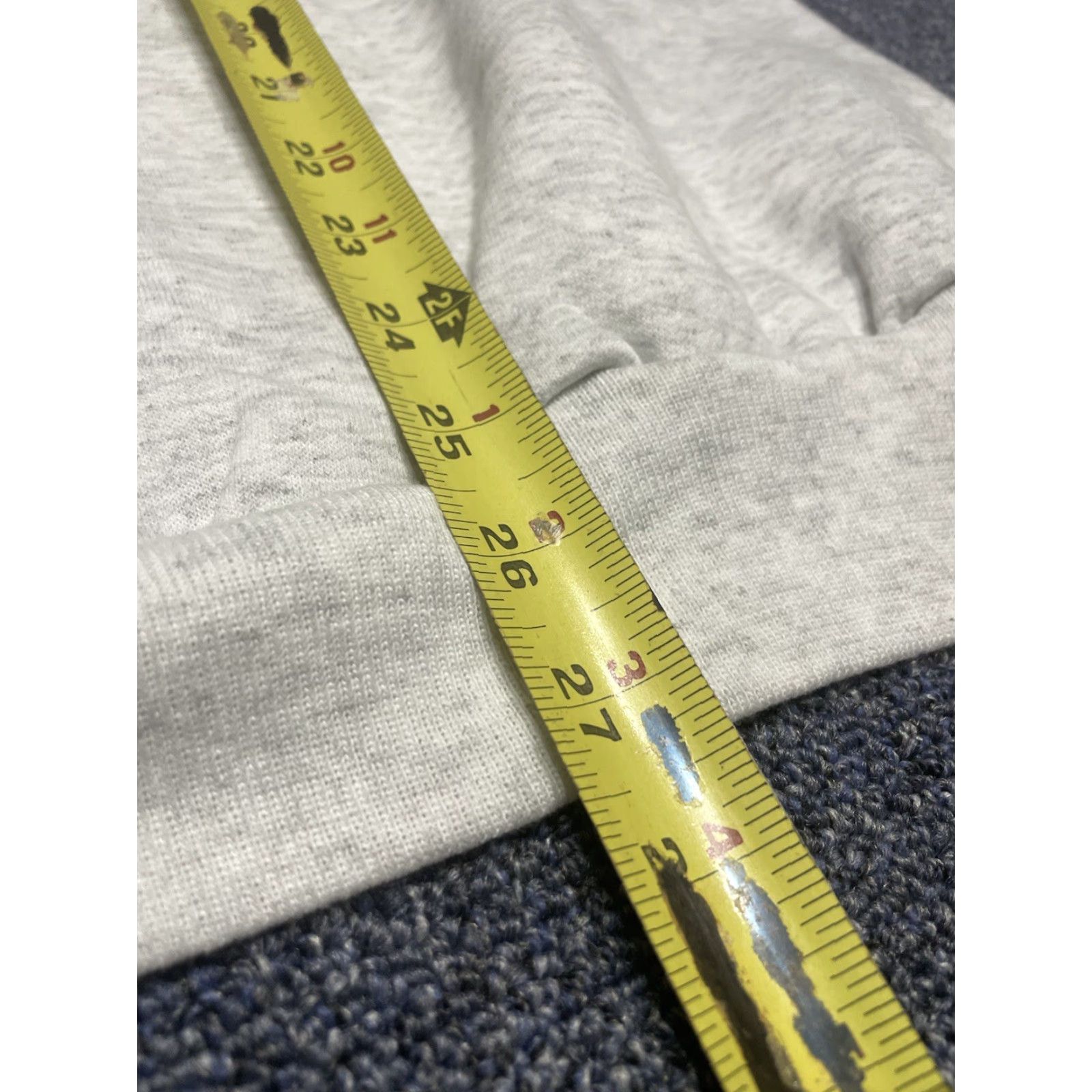 Vintage VINTAGE Fashion Gear Sweatshirt Mens L Crewneck Graphic Print 90s College Sports Gray Cotton Blend Knit Pullover Regular Size L Size US L / EU 52-54 / 3 - 4 Thumbnail