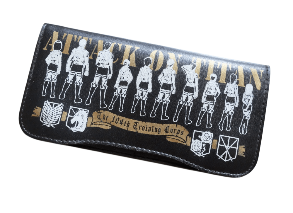 Japanese Brand Attack on Titan Long Leather Wallet Size ONE SIZE - 1 Thumbnail