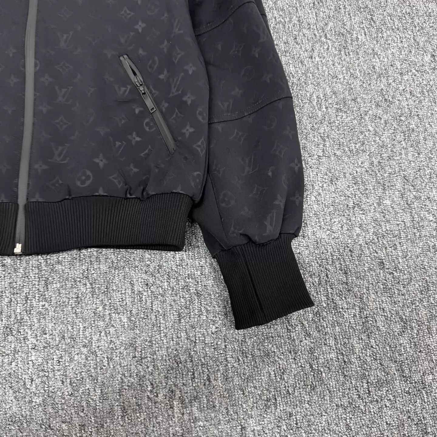 Louis Vuitton Louis Vuitton Monogram Black Jacket 38 99 New Size S / US 4 / IT 40 - 3 Thumbnail