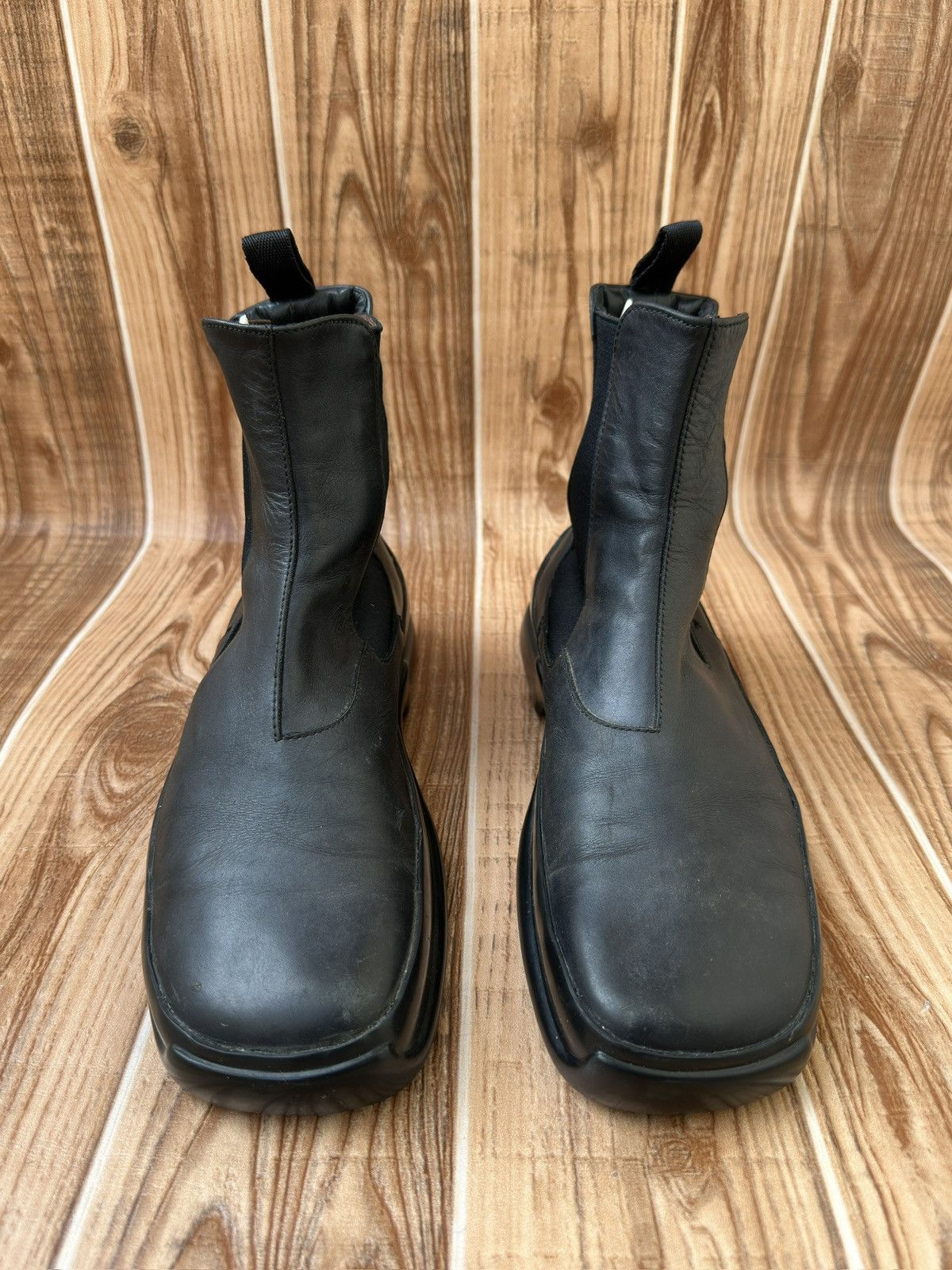 Prada Prada FW 99 Motorcycle Boots Size US 8.5 / EU 41-42 - 2 Thumbnail