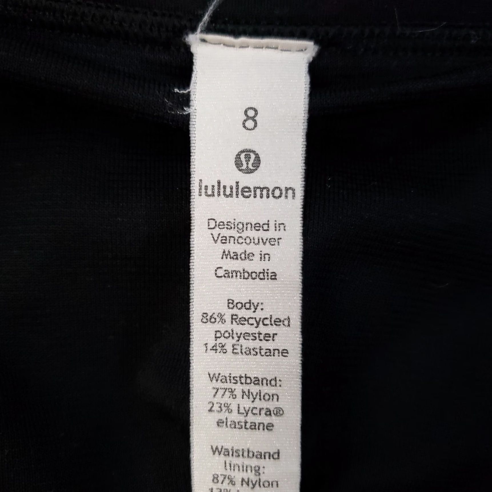 Lululemon Lululemon Run Speed Shorts Womens 8 Black Zipper Pocket Drawstring Gym Size 30" / US 8 / IT 44 - 7 Thumbnail