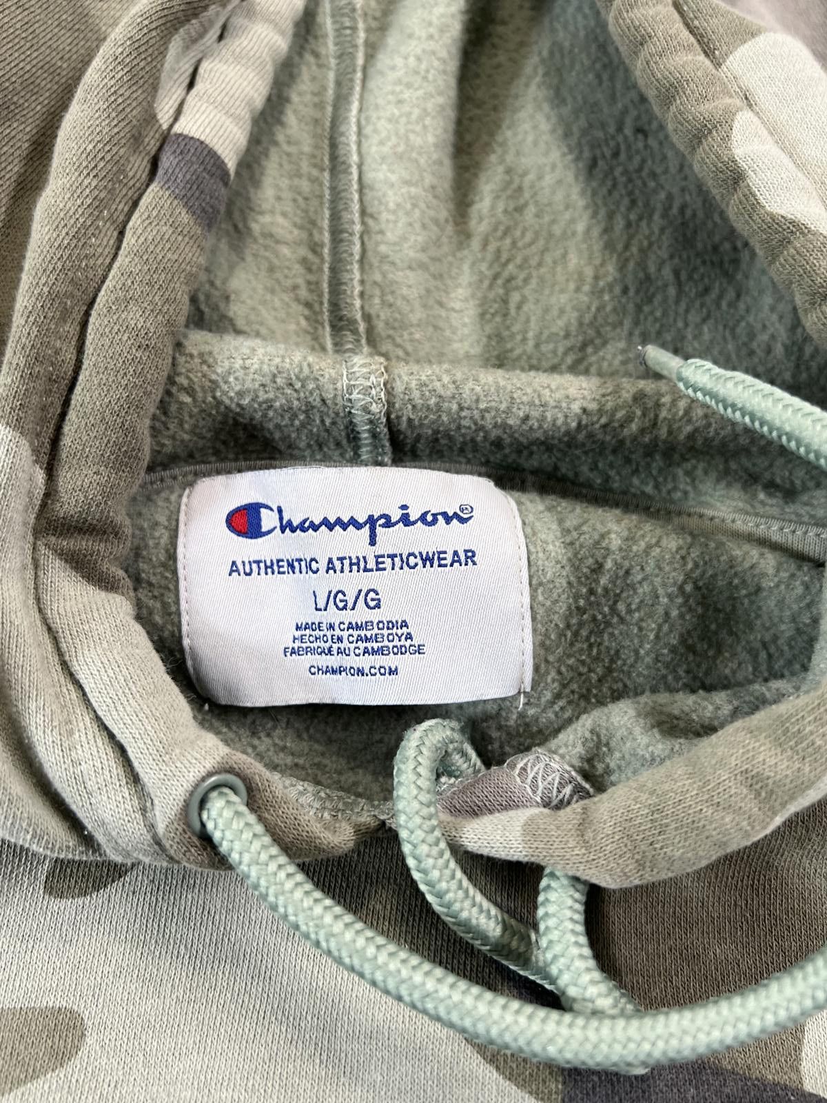 Champion Champion Camouflage Hoodie Sweatshirt Large Size US L / EU 52-54 / 3 - 3 Thumbnail