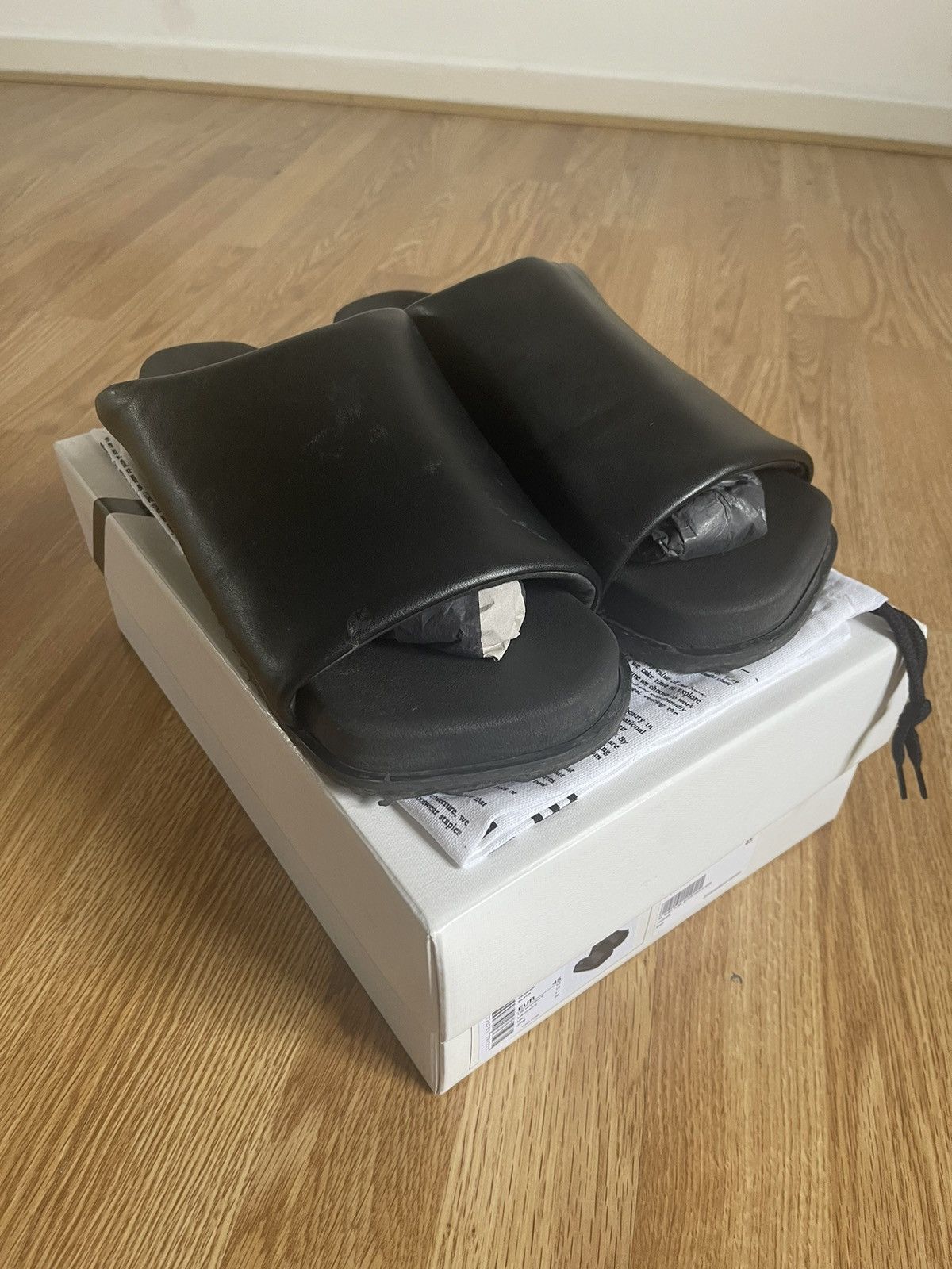 YUME YUME Yume Yume Leather Sandals Size US 12 / EU 45 - 1 Thumbnail