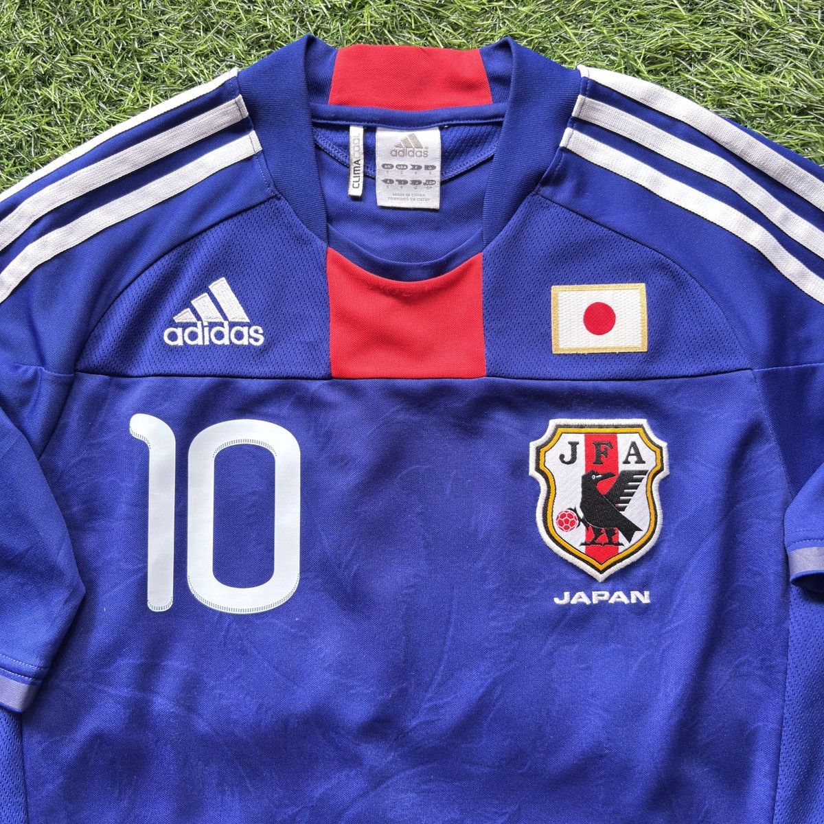 Adidas Adidas Japan Home 2010 Nakamura #10 Soccer Jersey Size US S / EU 44-46 / 1 - 4 Thumbnail