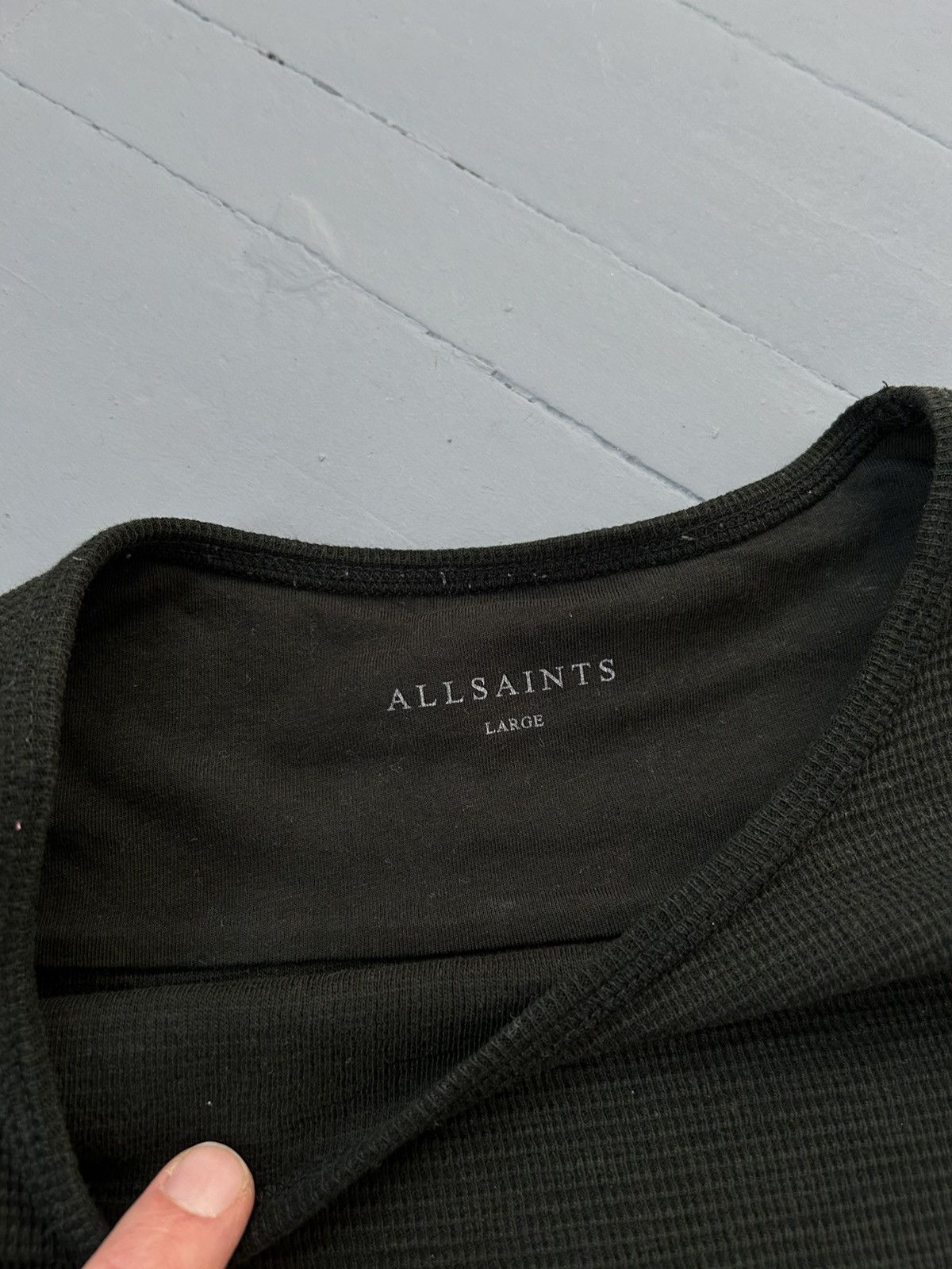 Allsaints × Japanese Brand All Saints long sleeve shirt Size US L / EU 52-54 / 3 - 5 Thumbnail