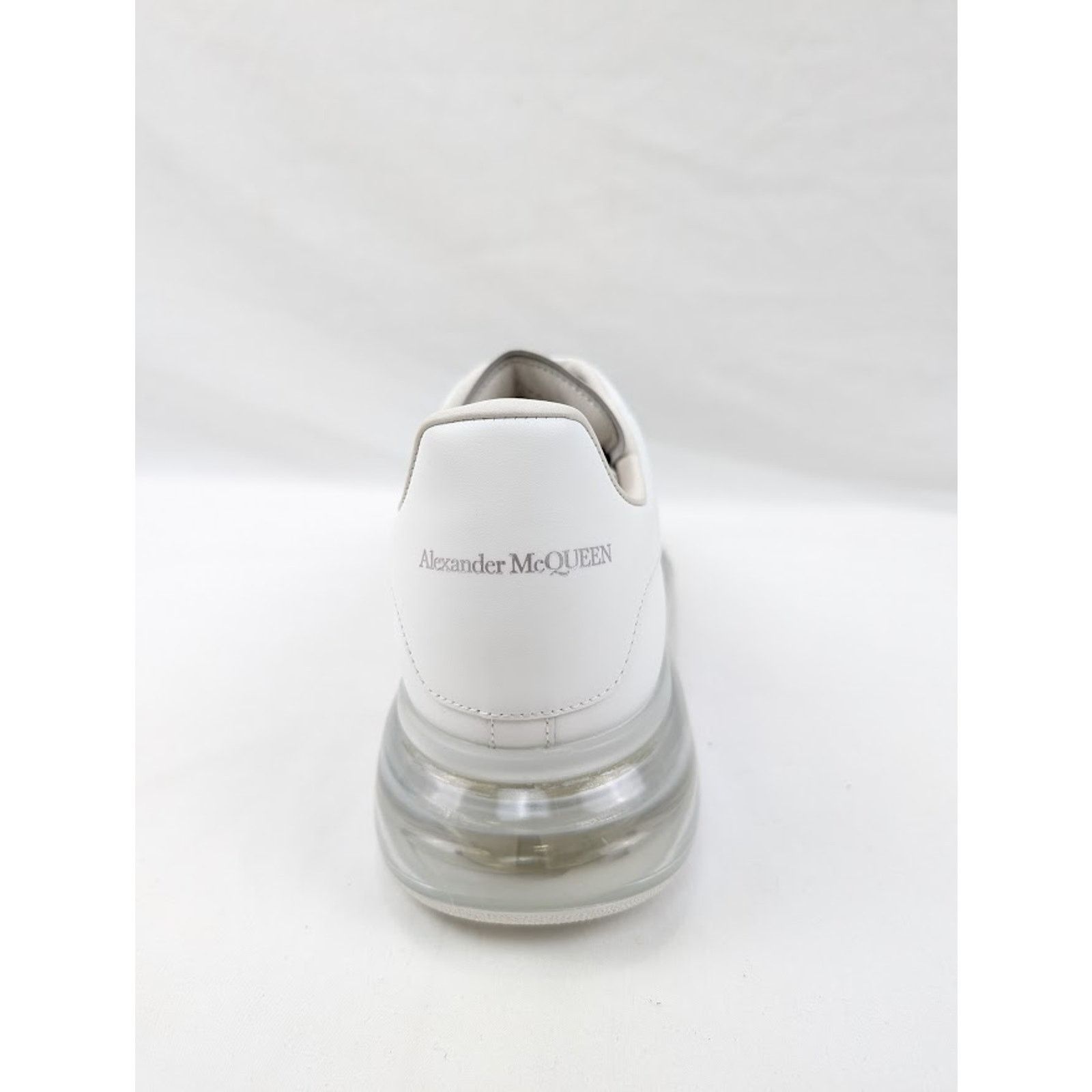 Alexander McQueen o1rshd1 Larry Transparent Sole Rubber Sneaker in White Size US 11 / EU 44 - 8 Thumbnail