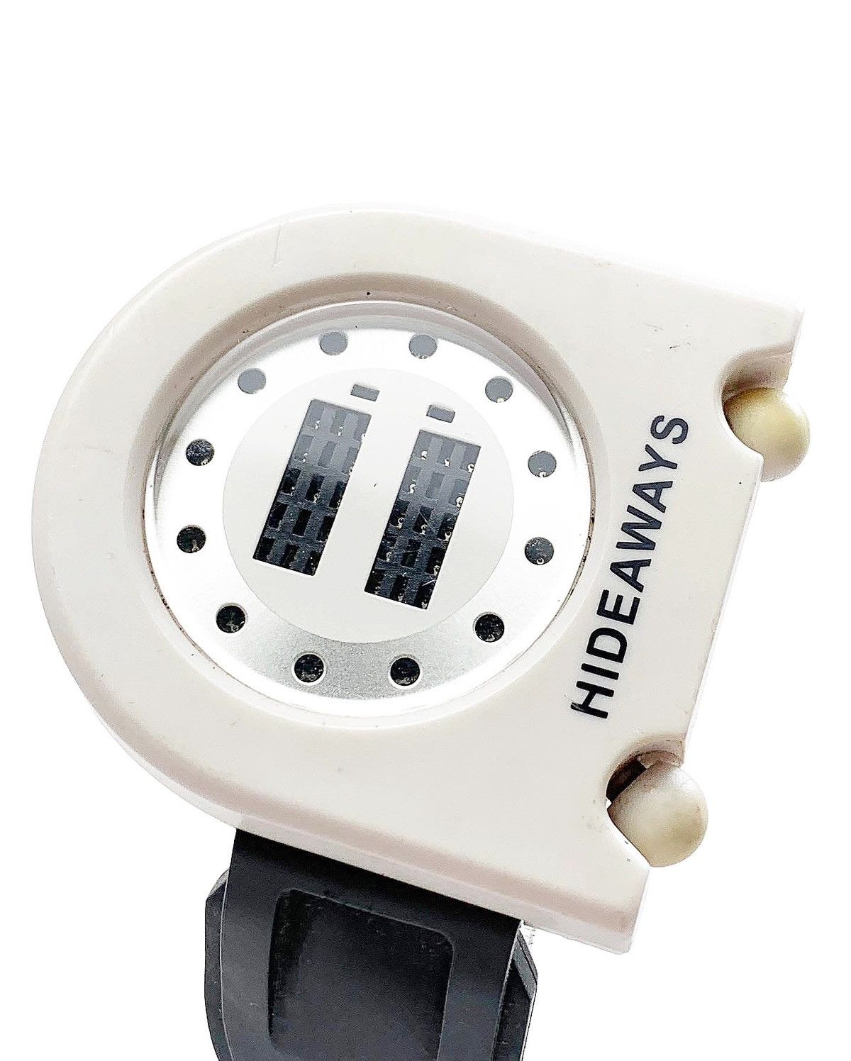 Japanese Brand 2000S HIDEAWAYS ASYMMETRICAL BINARY LED WATCH Size ONE SIZE - 4 Thumbnail