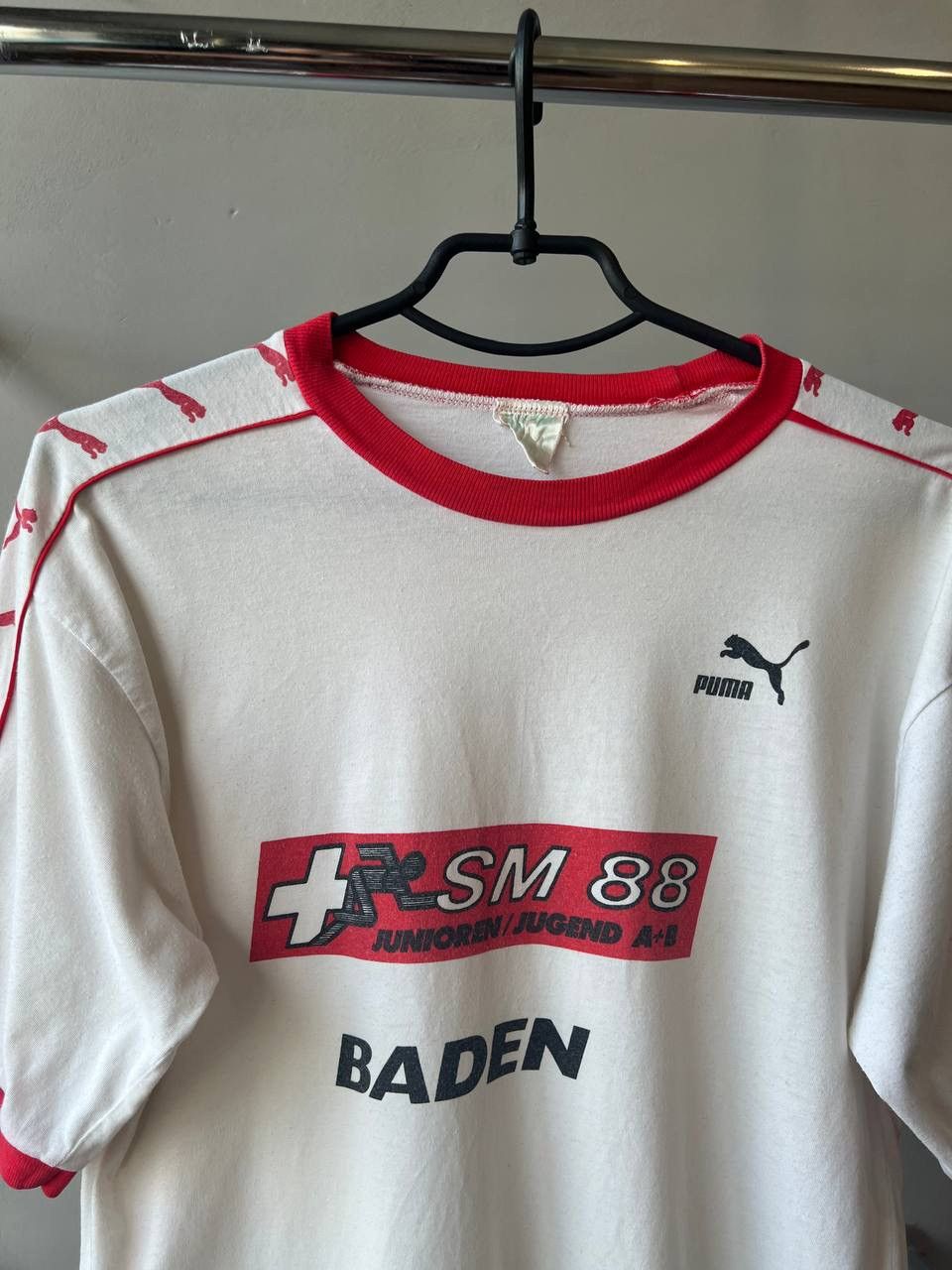 Vintage 1988 SWITZERLAND RUNNING CUP SM 88 JUNIOR MENS T SHIRT SZ M Size US M / EU 48-50 / 2 - 3 Thumbnail