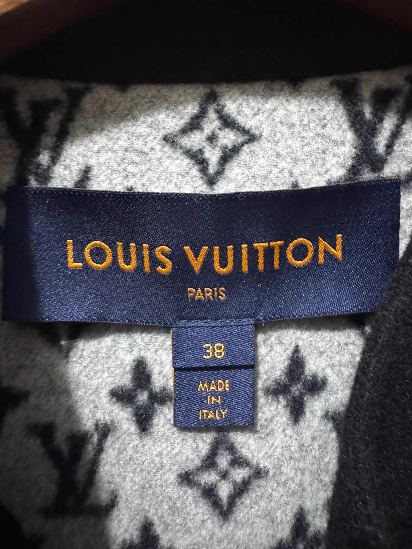 Louis Vuitton Louis Vuitton Monogram Lined Wool Coat K13 Size XS / US 0-2 / IT 36-38 - 3 Thumbnail
