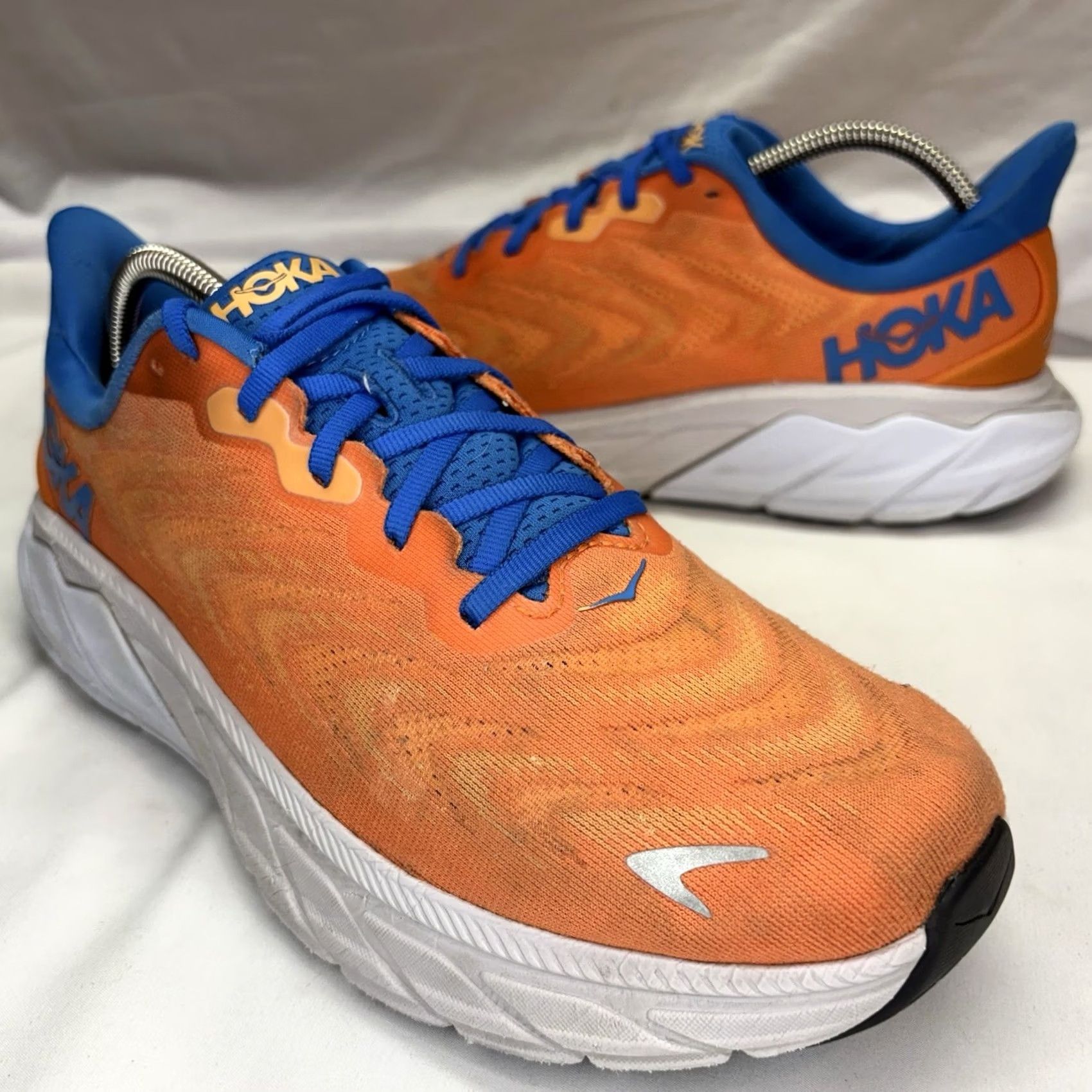 Vintage Hoka One One Arahi 6 Running Shoes Men's US 9.5 Orange Blue Walking Sneakers Size US 10 / EU 43 - 2 Thumbnail