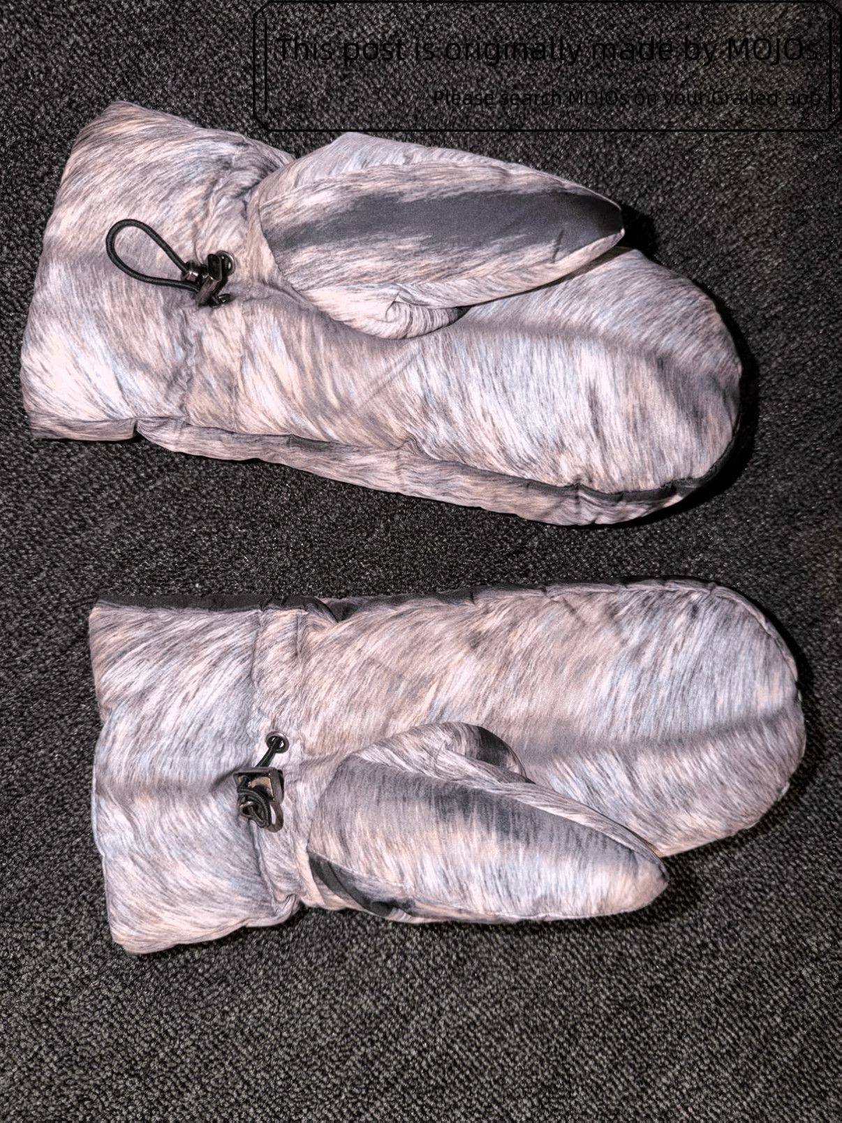 Maison Margiela Maison Margiela MM6 13AW Fur Pattern Glove Size ONE SIZE - 5 Thumbnail