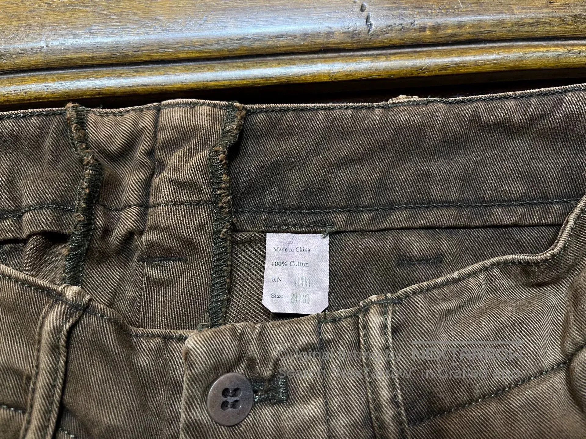 RRL Ralph Lauren classic double rl casual pants for men. Size US 28 / EU 44 - 3 Thumbnail