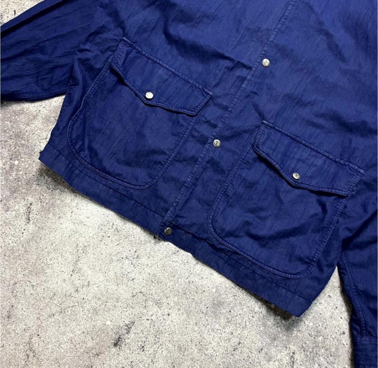 Valentino Vintage oversized jacket valentino jeans Size US L / EU 52-54 / 3 - 2 Thumbnail