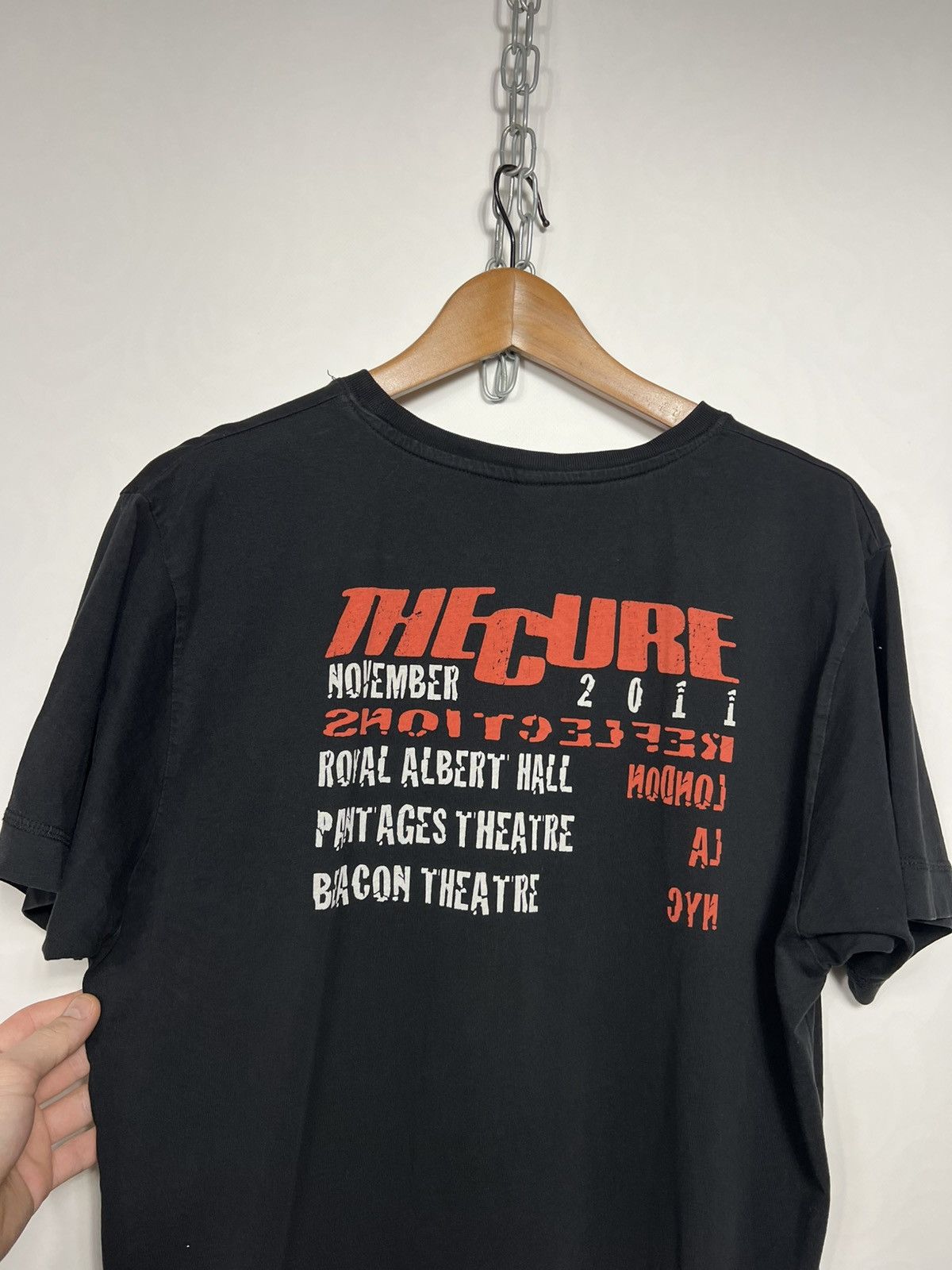 Band Tees Vintage The Cure Reflections Tour 2011 Band T-shirt Tee Size US L / EU 52-54 / 3 - 8 Thumbnail