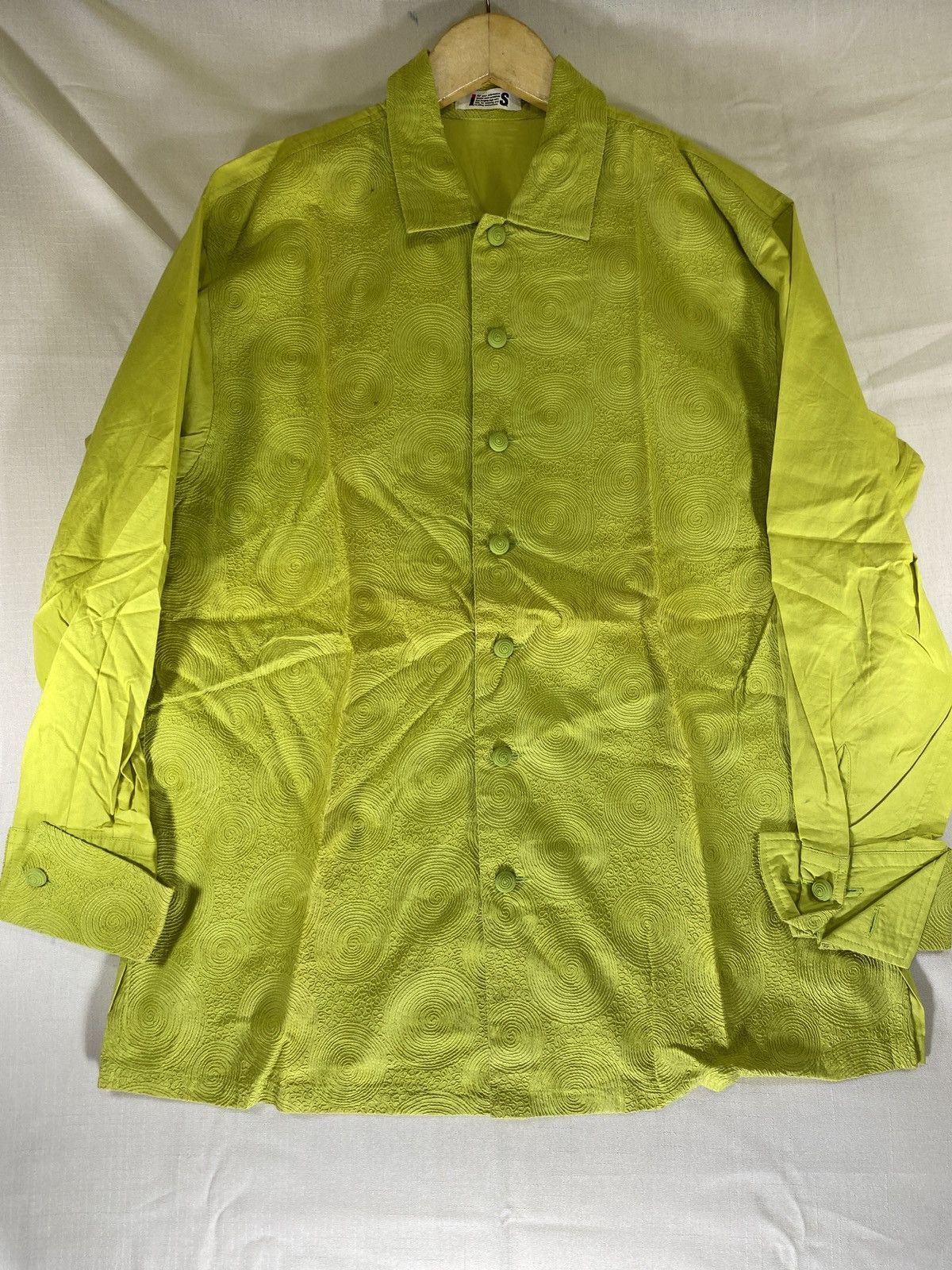 Issey Miyake vintage pattern bordiered shirt Size US M / EU 48-50 / 2 - 1 Thumbnail