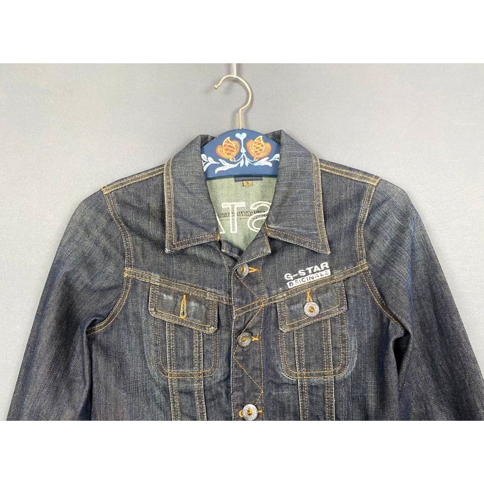G-Star G-Star Jacket Size S Blue Denim Cotton Womens Trucker Long Sleeve Button Size S / US 4 / IT 40 - 6 Thumbnail