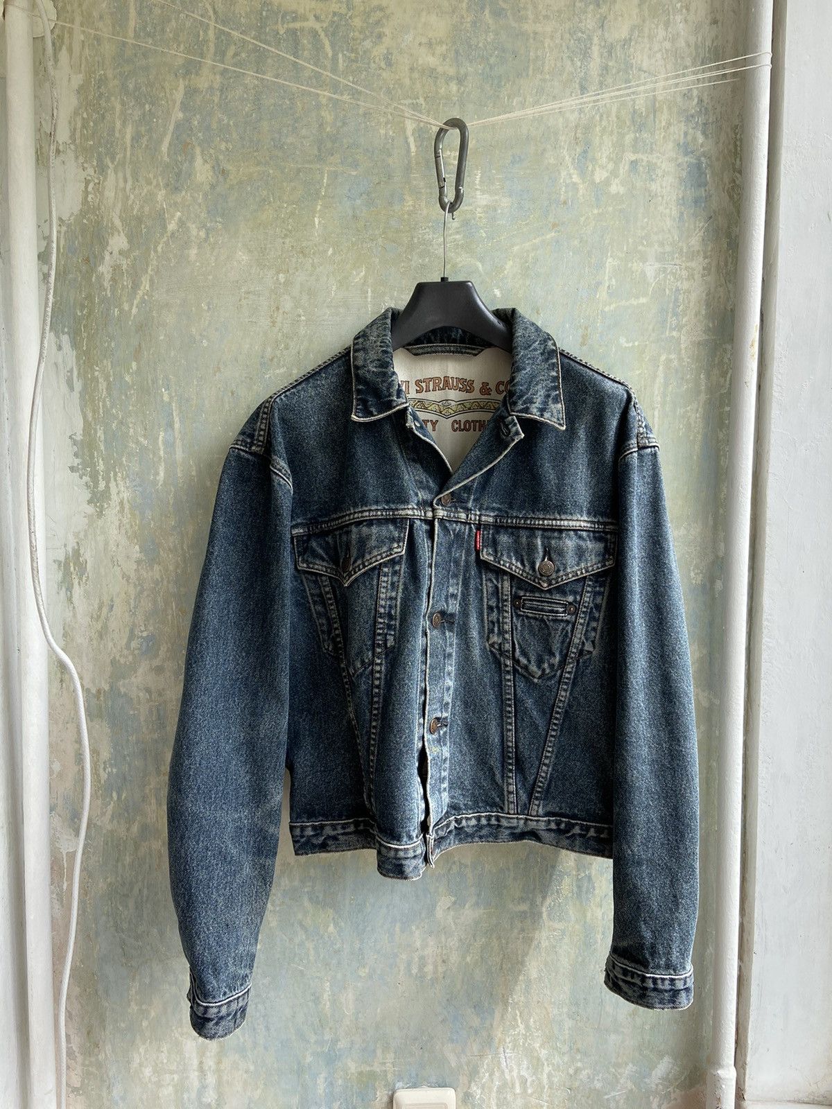 Levi's × Levi's Vintage Clothing Vintage Levi’s Denim Trucker Jacket Size US L / EU 52-54 / 3 - 15 Thumbnail