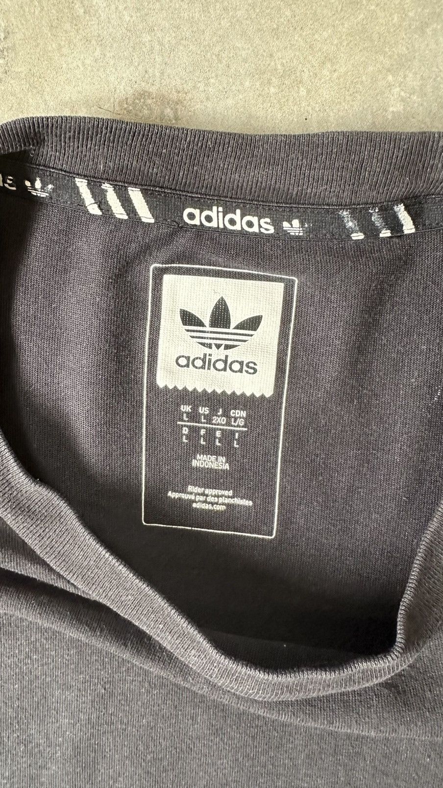 Adidas VINTAGE ADIDAS GERMANY TEE Size US L / EU 52-54 / 3 - 4 Thumbnail