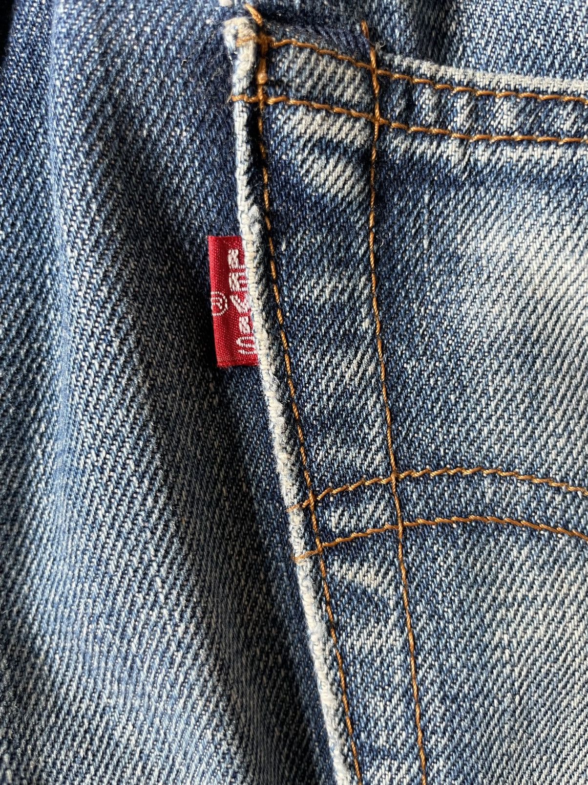 Japanese Brand × Levi's × Salvage SELVEDGE LEVIS BIG E JAPAN VINTAGE Size US 31 - 1 Thumbnail