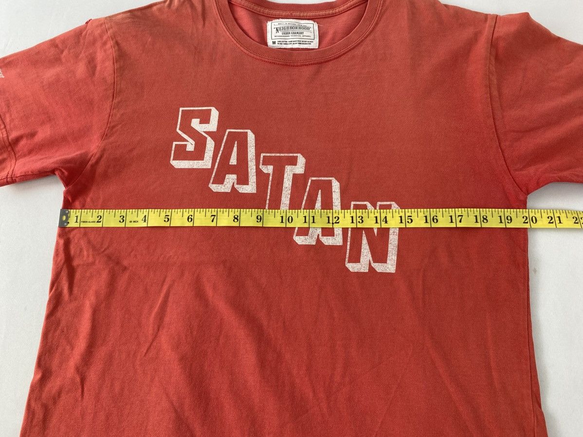Neighborhood Hype Neighborhood Technical Apparel Satan Spell Out Tee Size US M / EU 48-50 / 2 - 11 Thumbnail