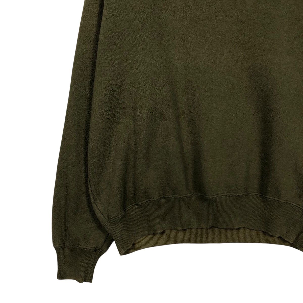 Japanese Brand 90s Bad Boy California Sweat Fade Olive Green Essential Size US M / EU 48-50 / 2 - 4 Thumbnail
