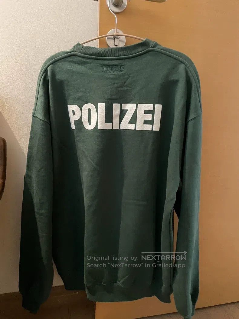 Vetements Vetements Police Officer Hoodie Size US XS / EU 42 / 0 - 2 Thumbnail