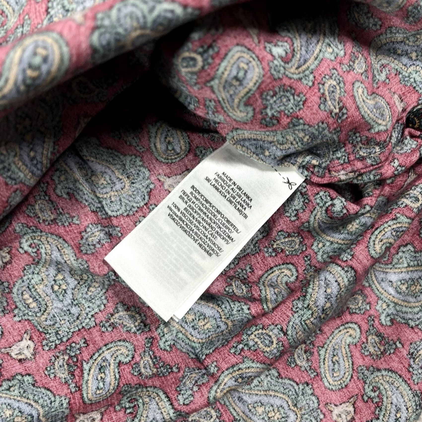 Polo Ralph Lauren Polo Ralph Lauren Shirt Mens S Button Down Long Sleeve Paisley Fox Classic Size US S / EU 44-46 / 1 - 3 Thumbnail
