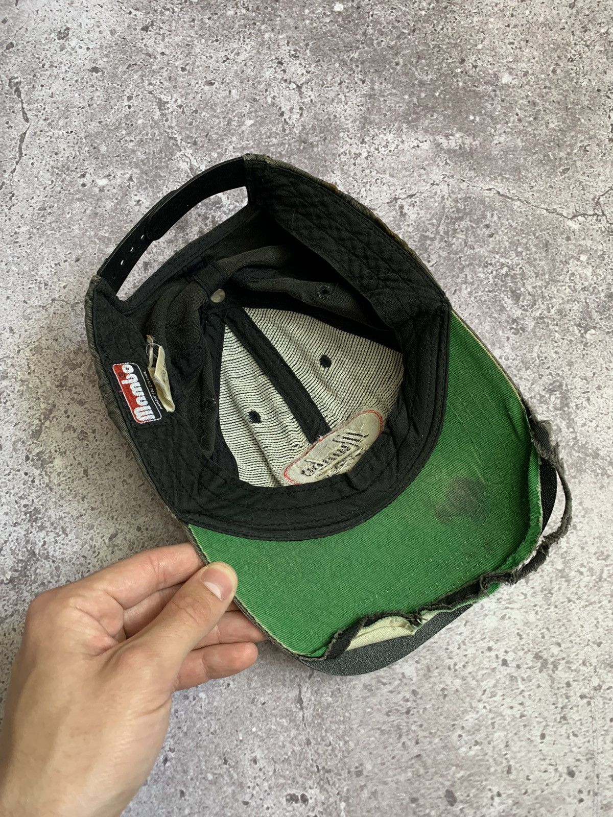 Mambo 90s Mambo Trashed Vintage Cap Size ONE SIZE - 9 Thumbnail
