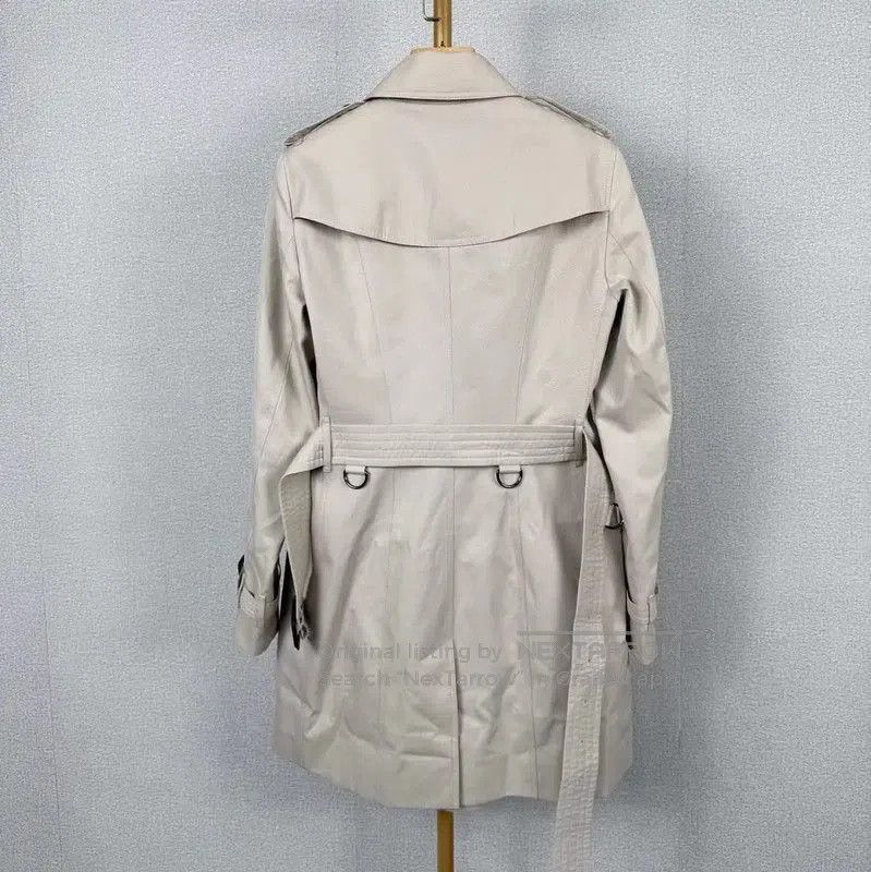 Burberry Burberry Khaki Cotton Women's Trench Coat. Size XXS / US 00 / IT 34 - 2 Thumbnail