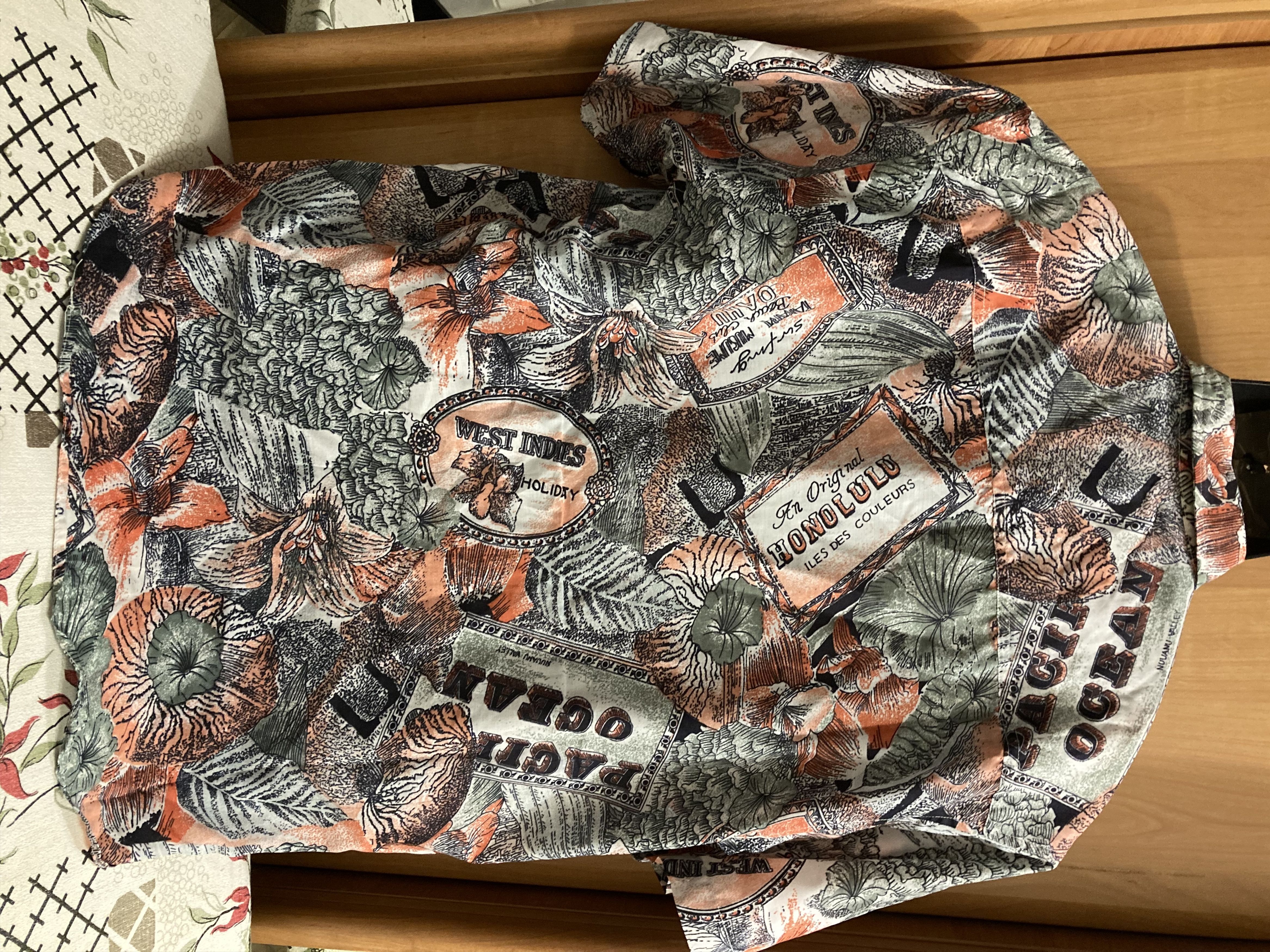 Vintage Vintage 70s-80s Barefoot In Paradise Hawaiian Shirt Size US M / EU 48-50 / 2 - 2 Thumbnail